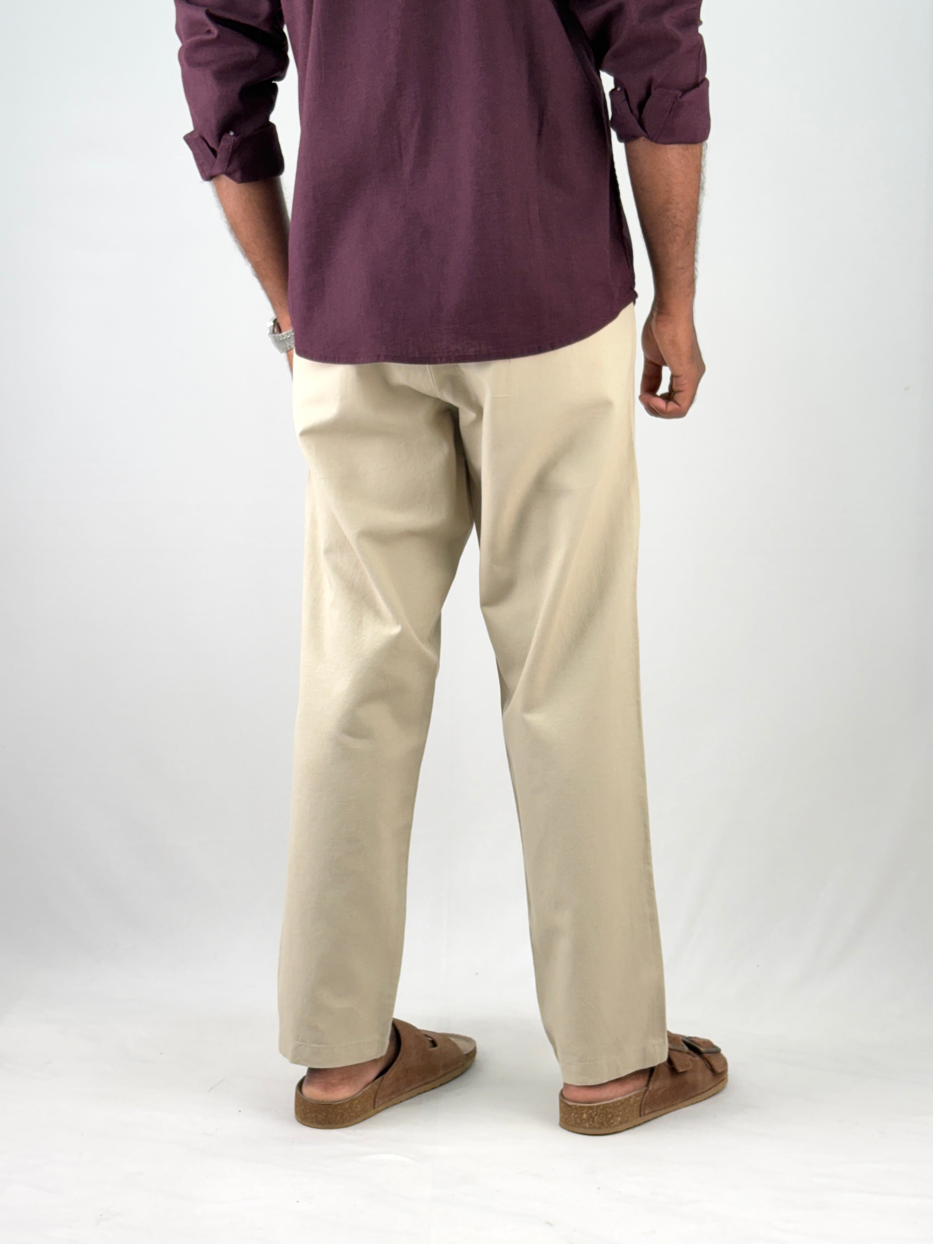 Light Pista Linen Pant