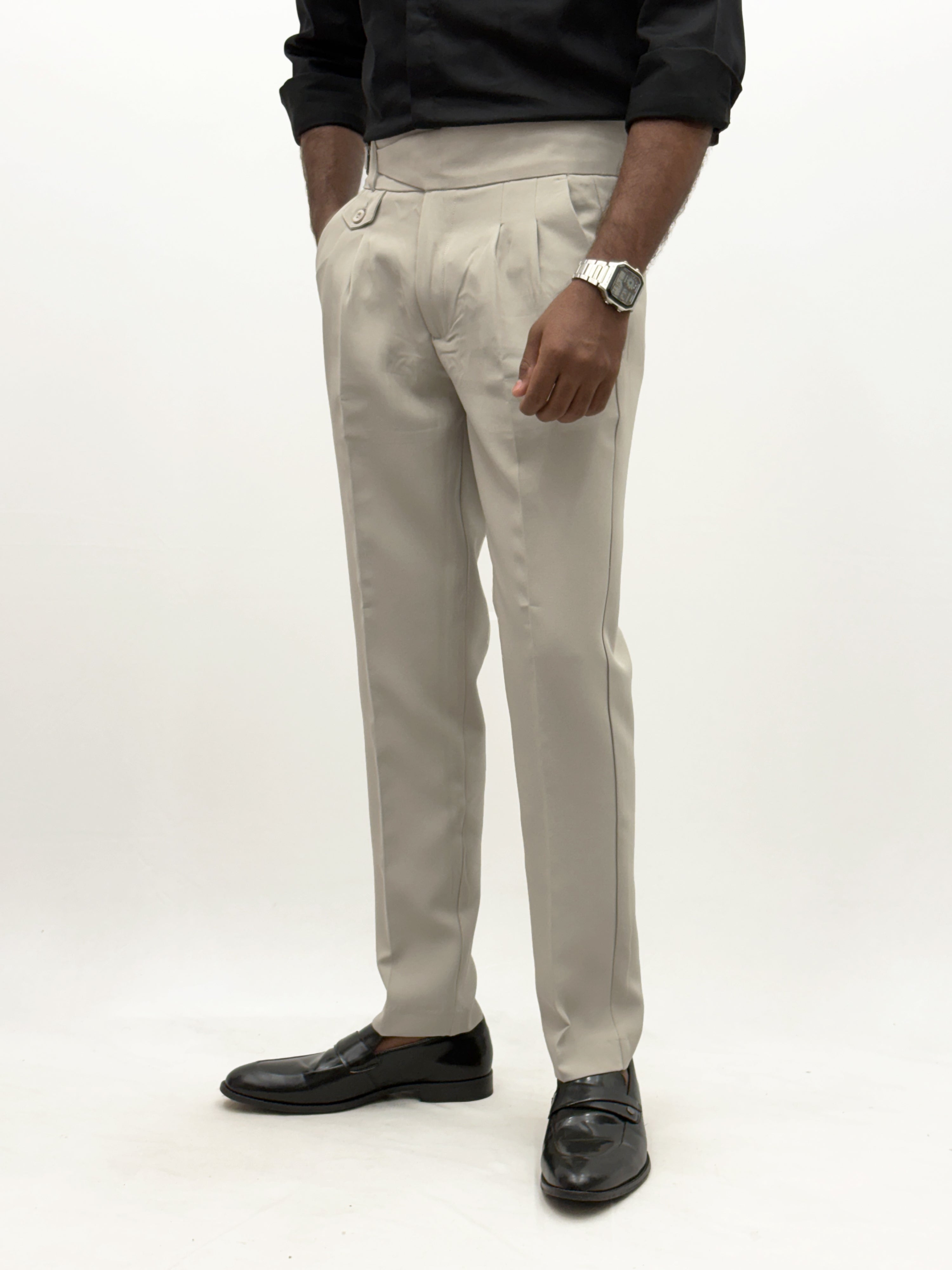 Beige Gurkha Pant
