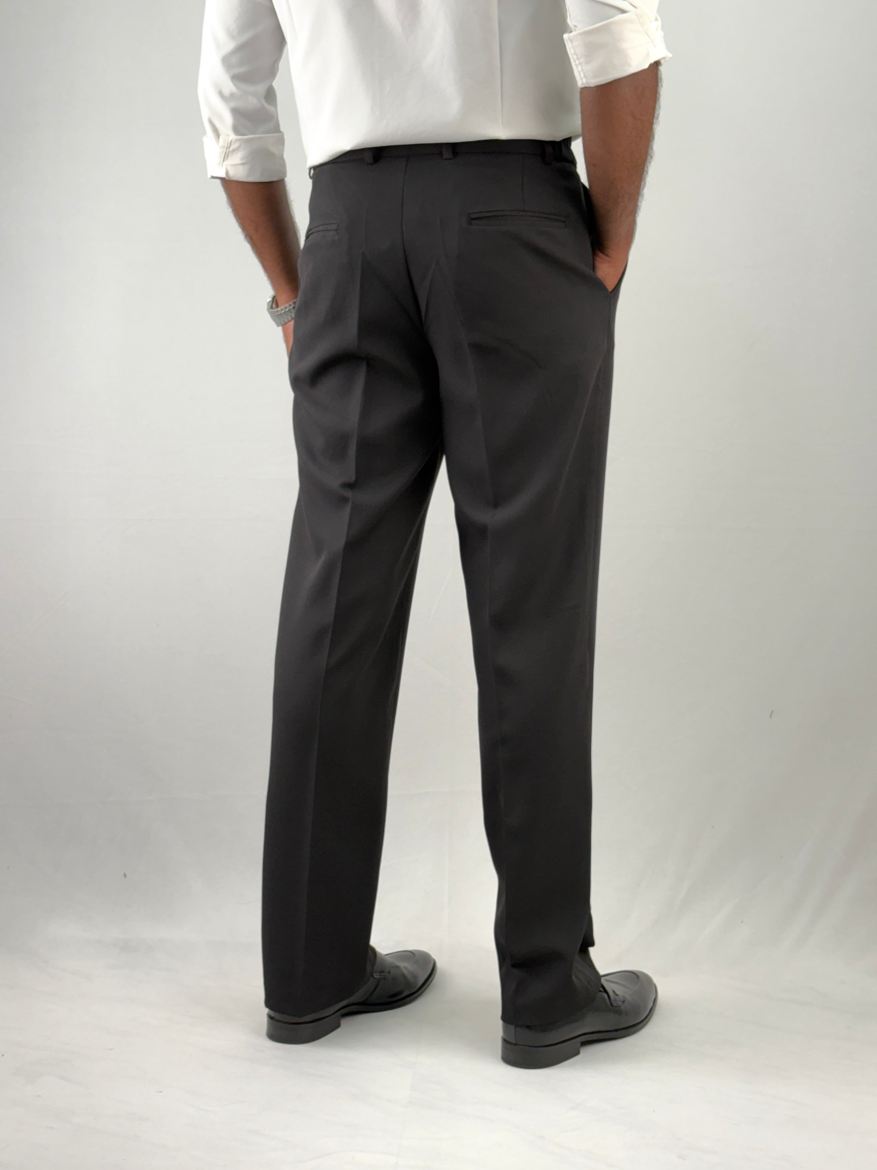 Black Korean Baggy Pant
