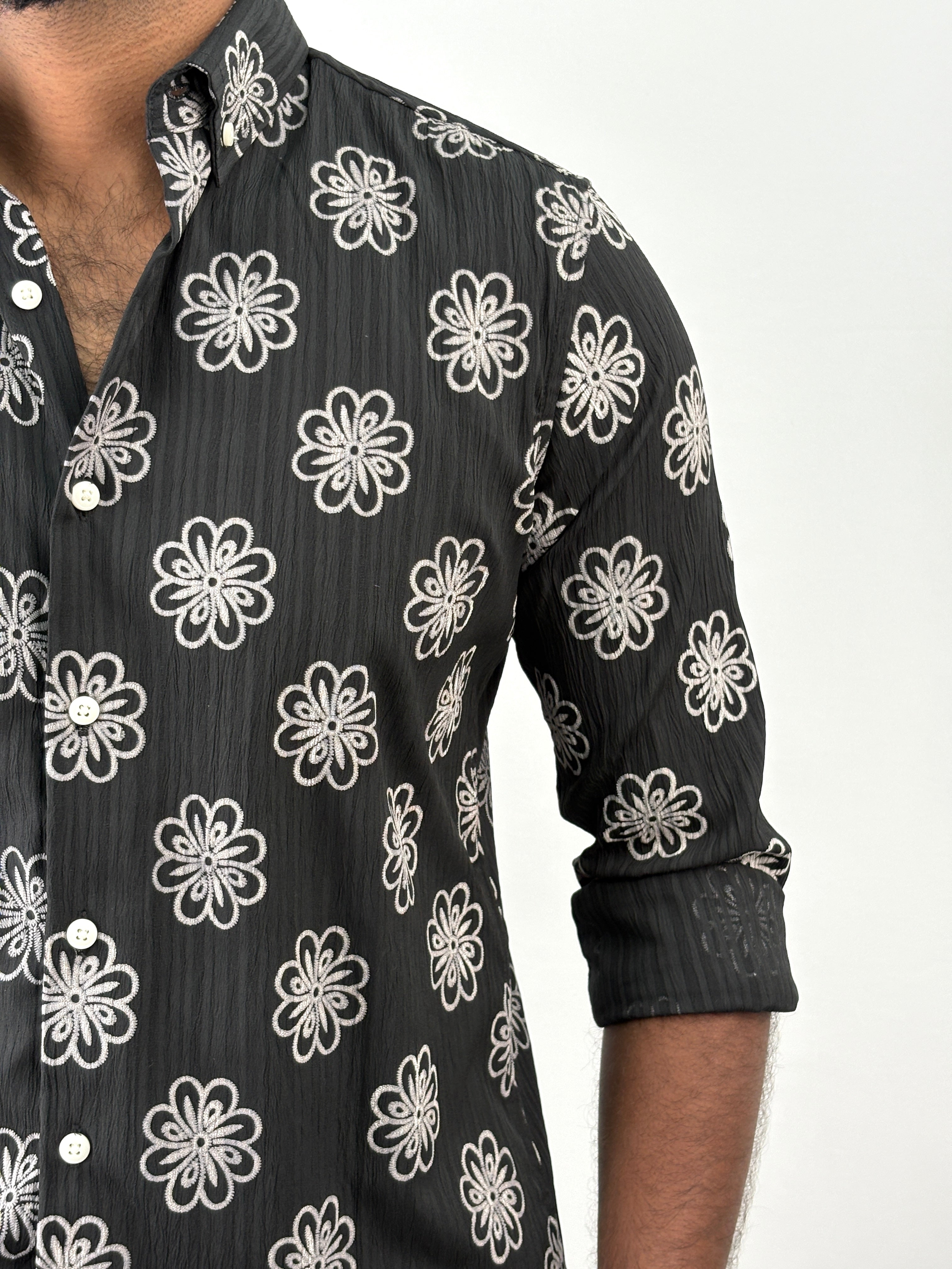 Black IMP Printed Shirt