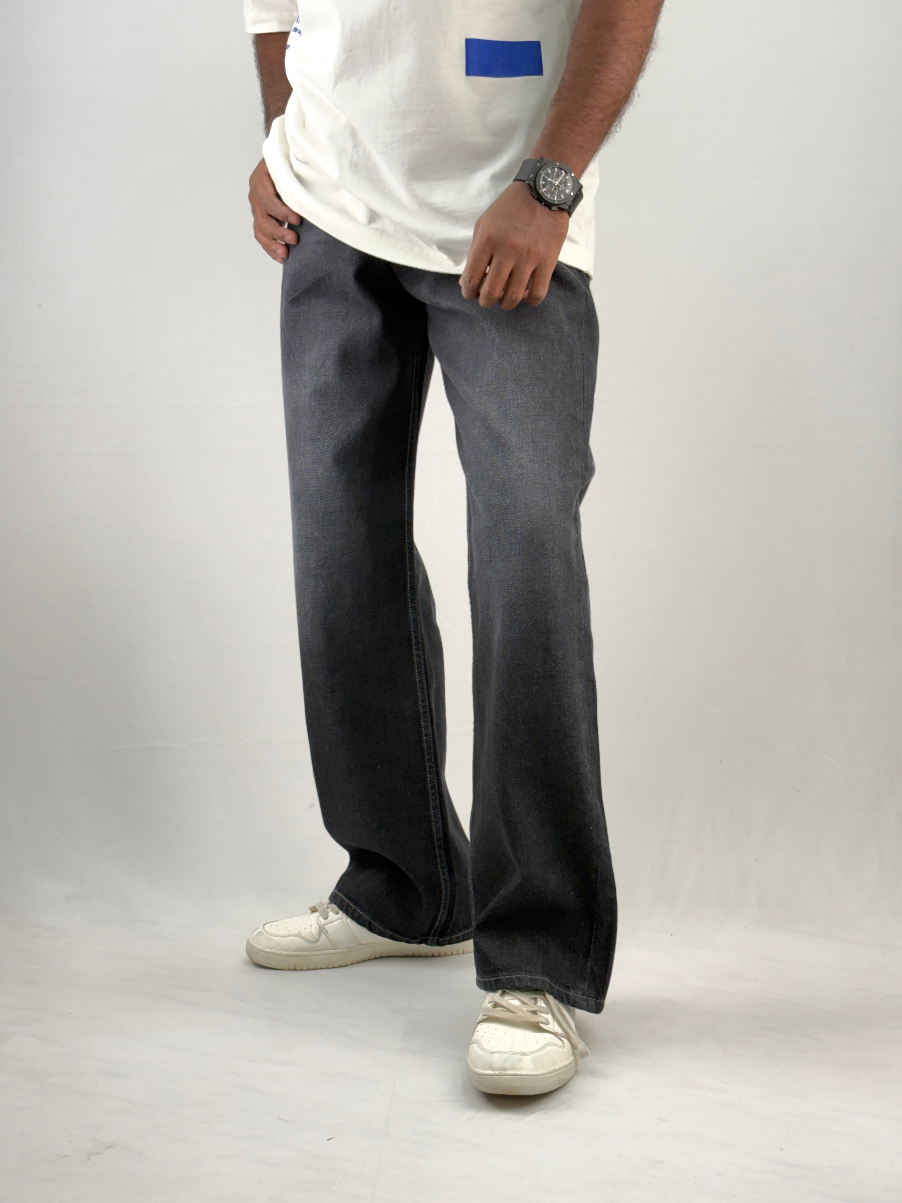 Black Shade Bootcut Jean