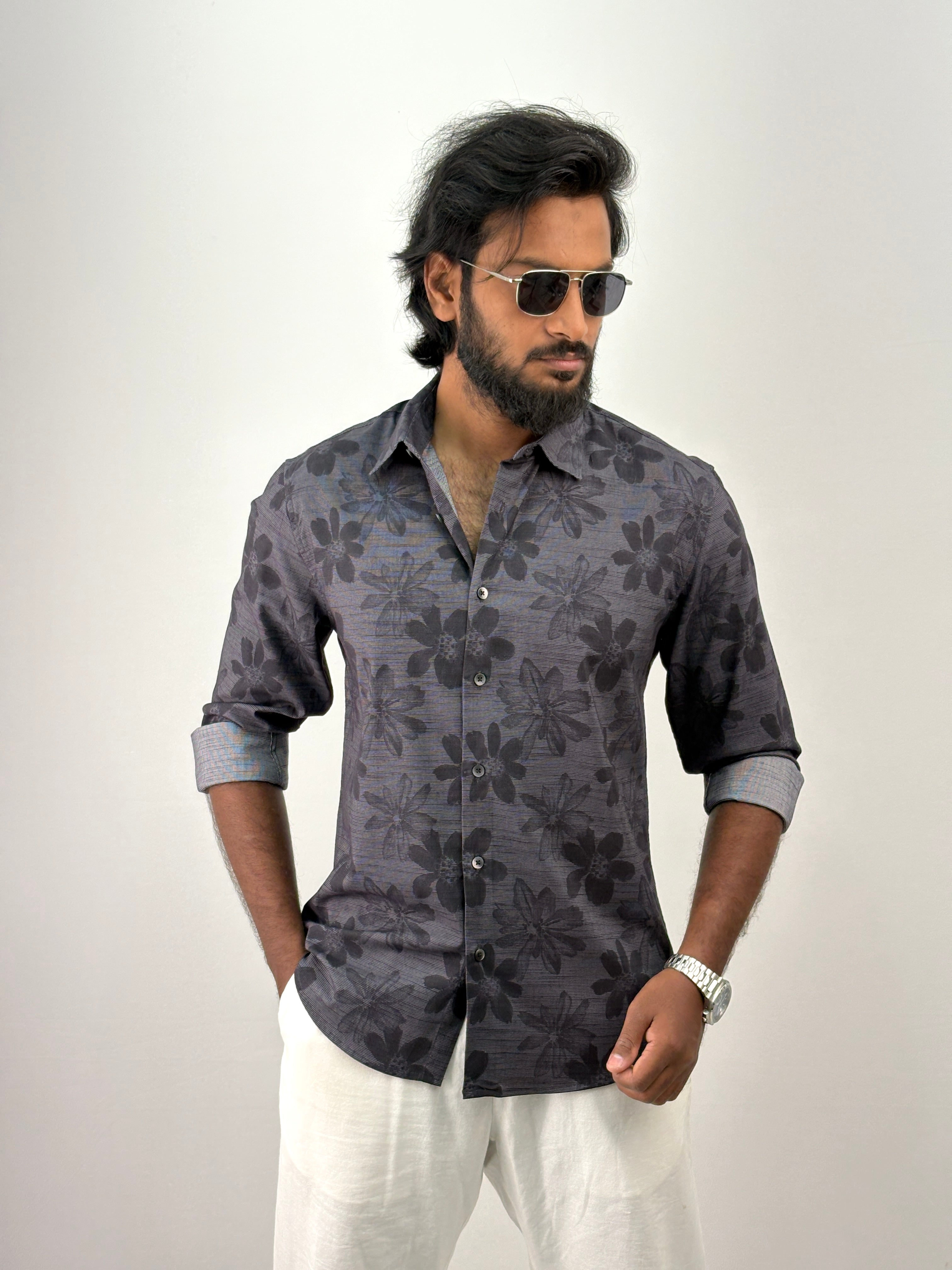 Black Printed Shirt 13