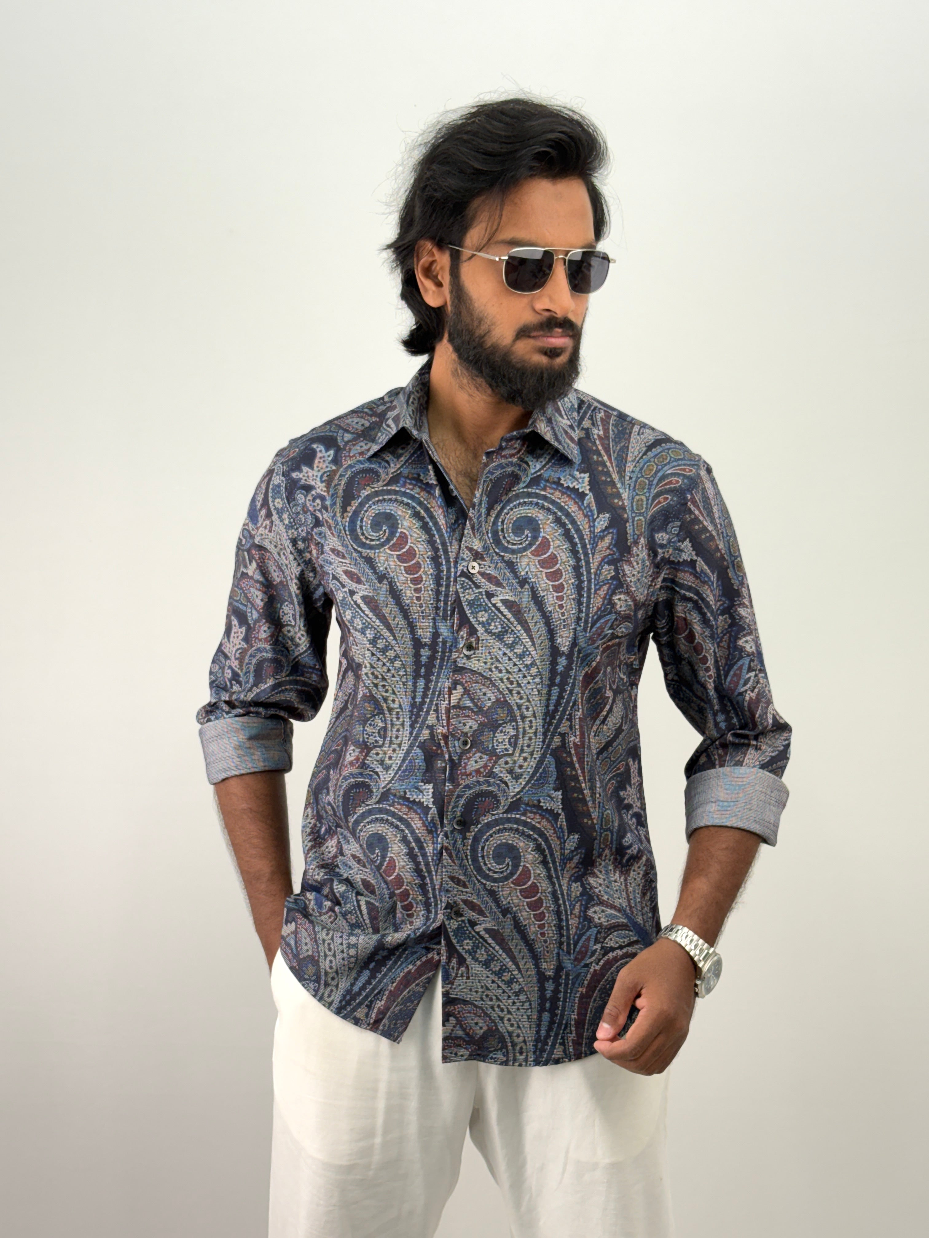 Black Printed Shirt 15