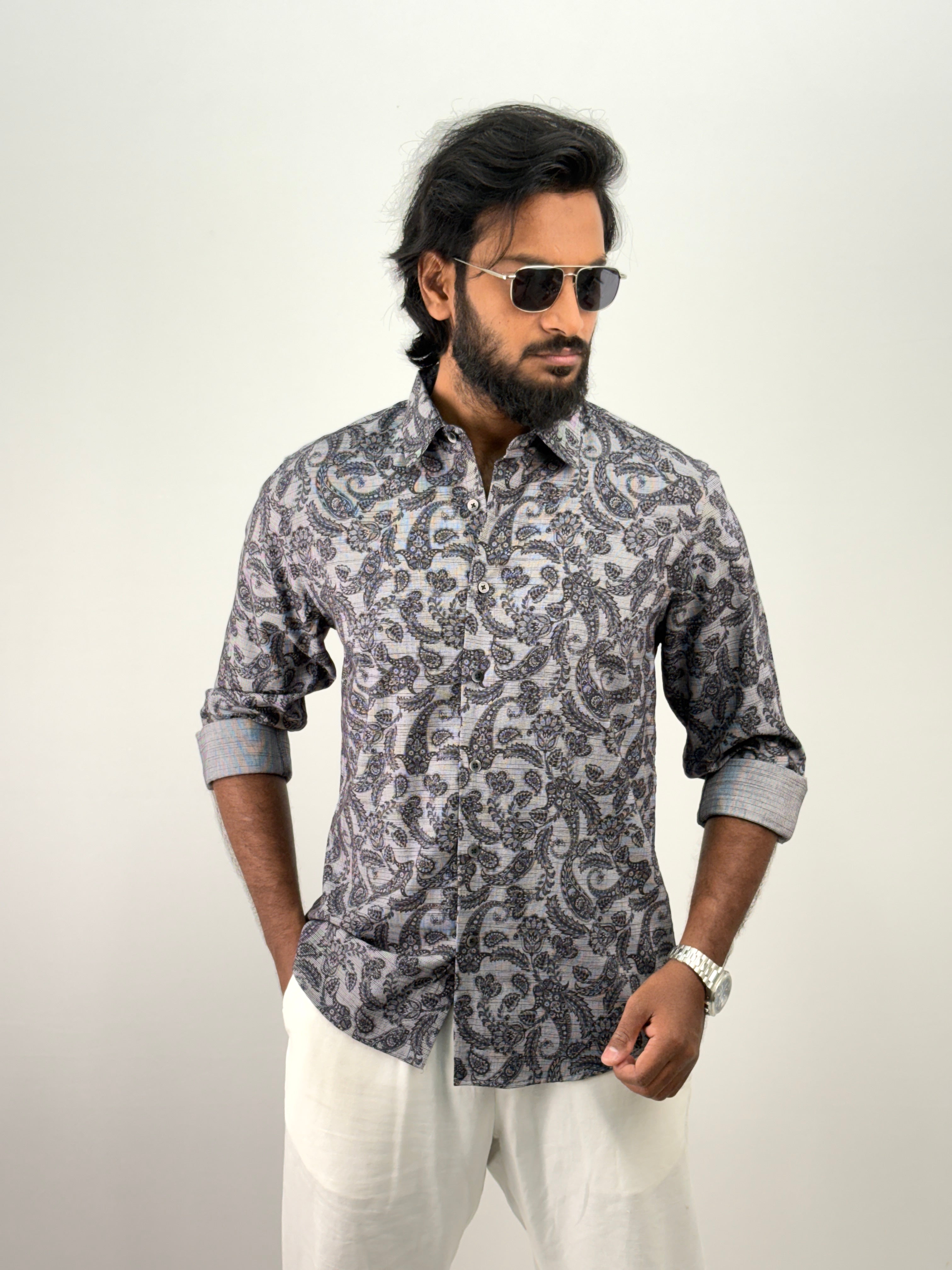 Black Printed Shirt 18