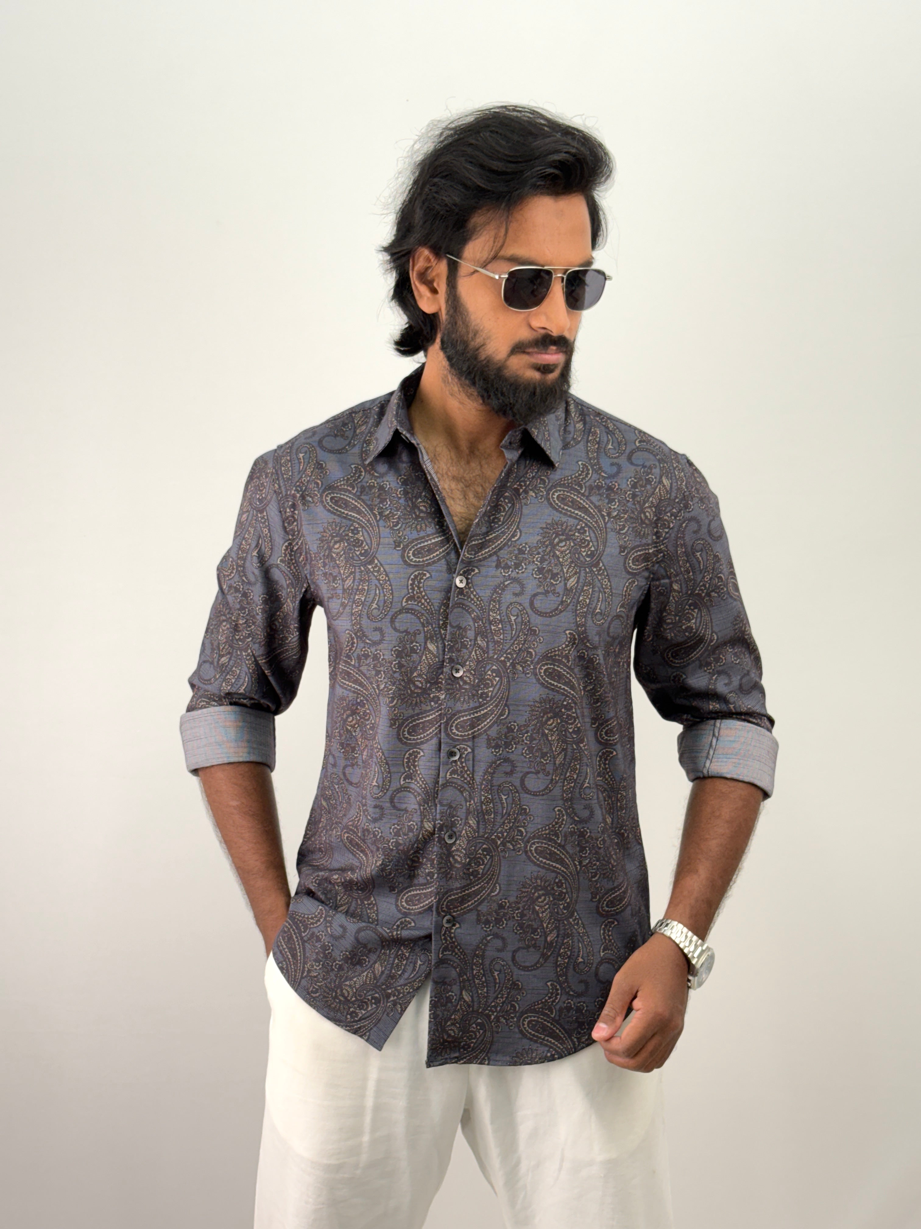 Black Printed Shirt 19