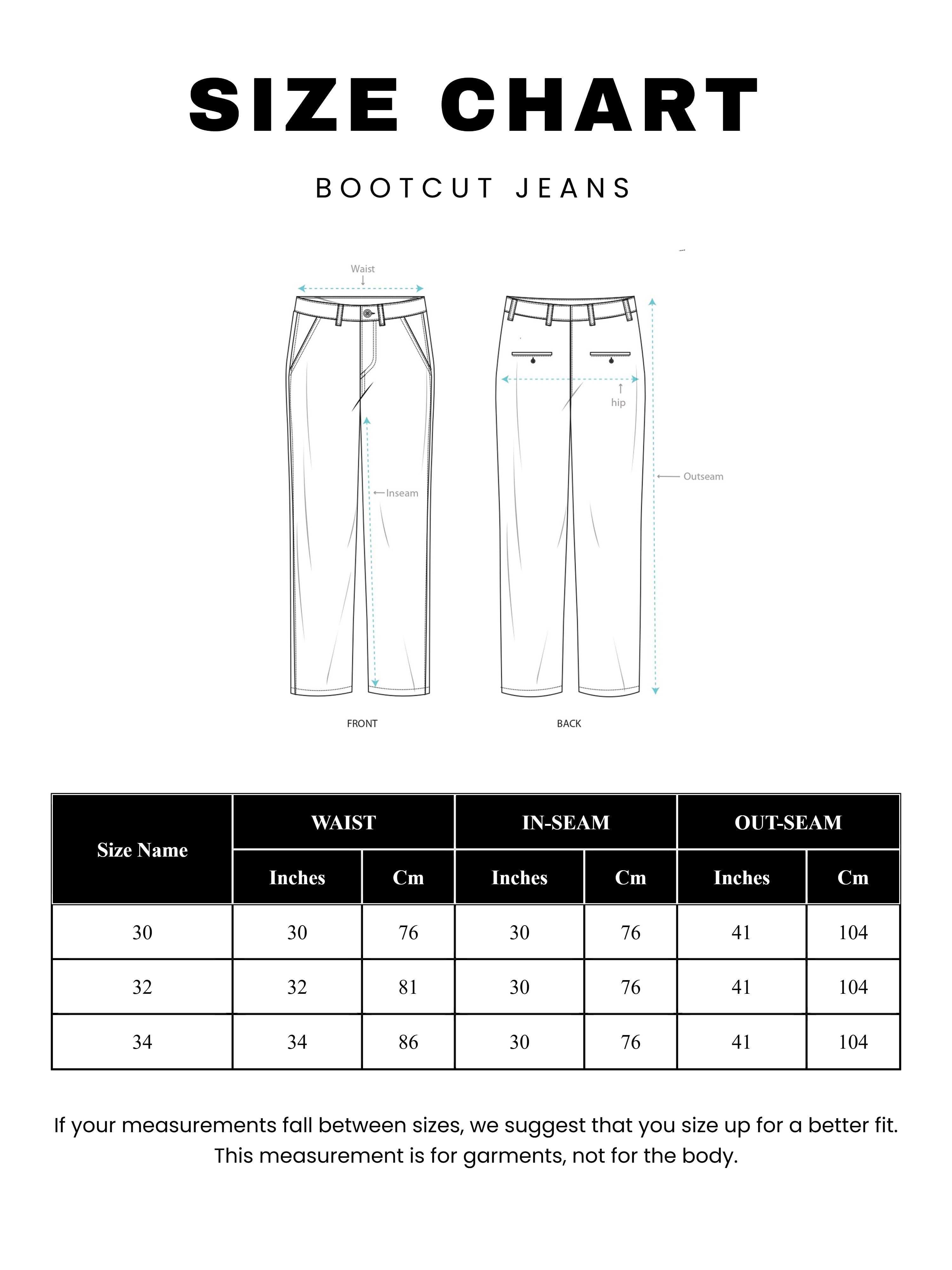 Ice Blue Bootcut Jean
