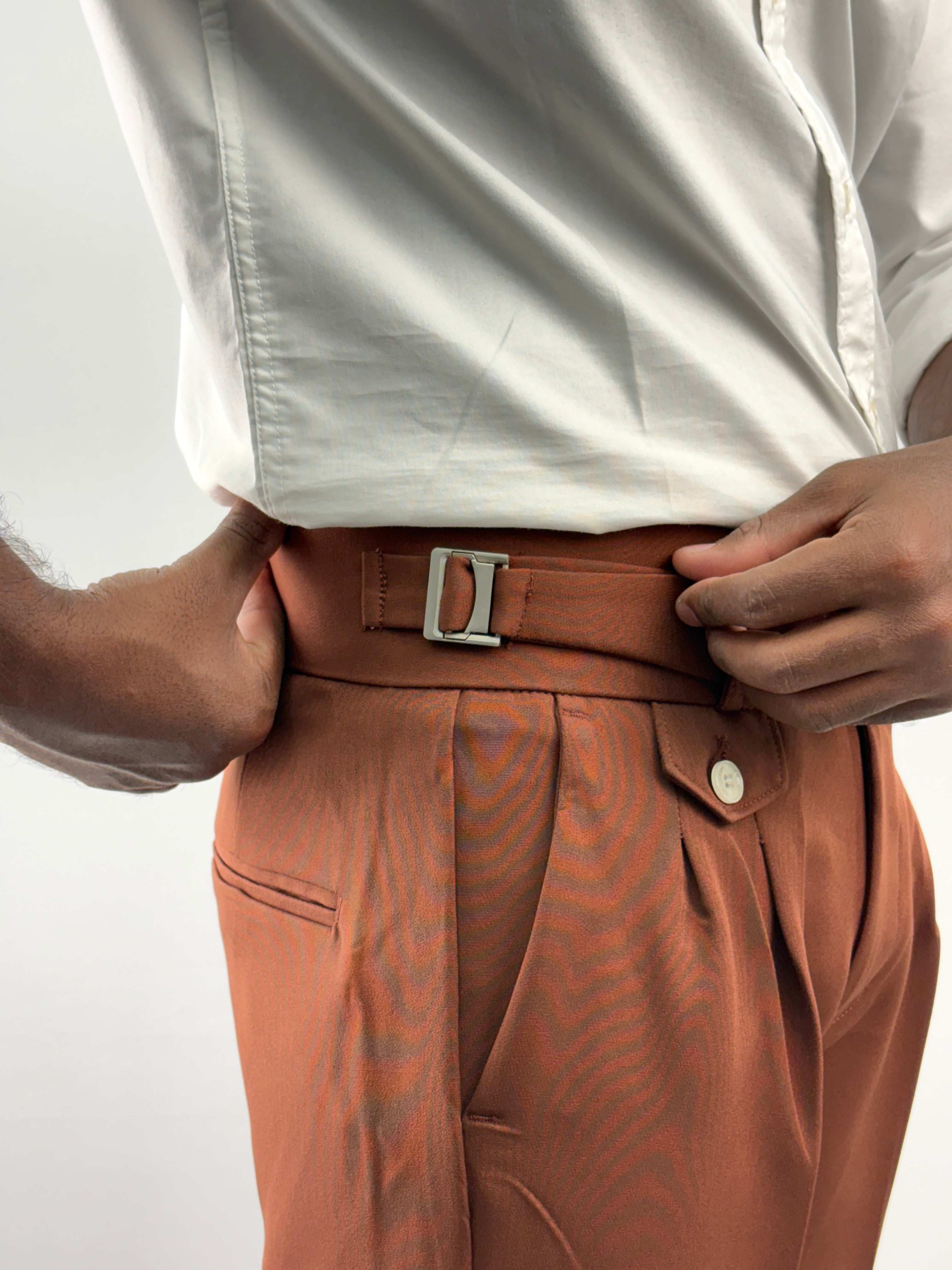 Brown Gurkha Pant 2