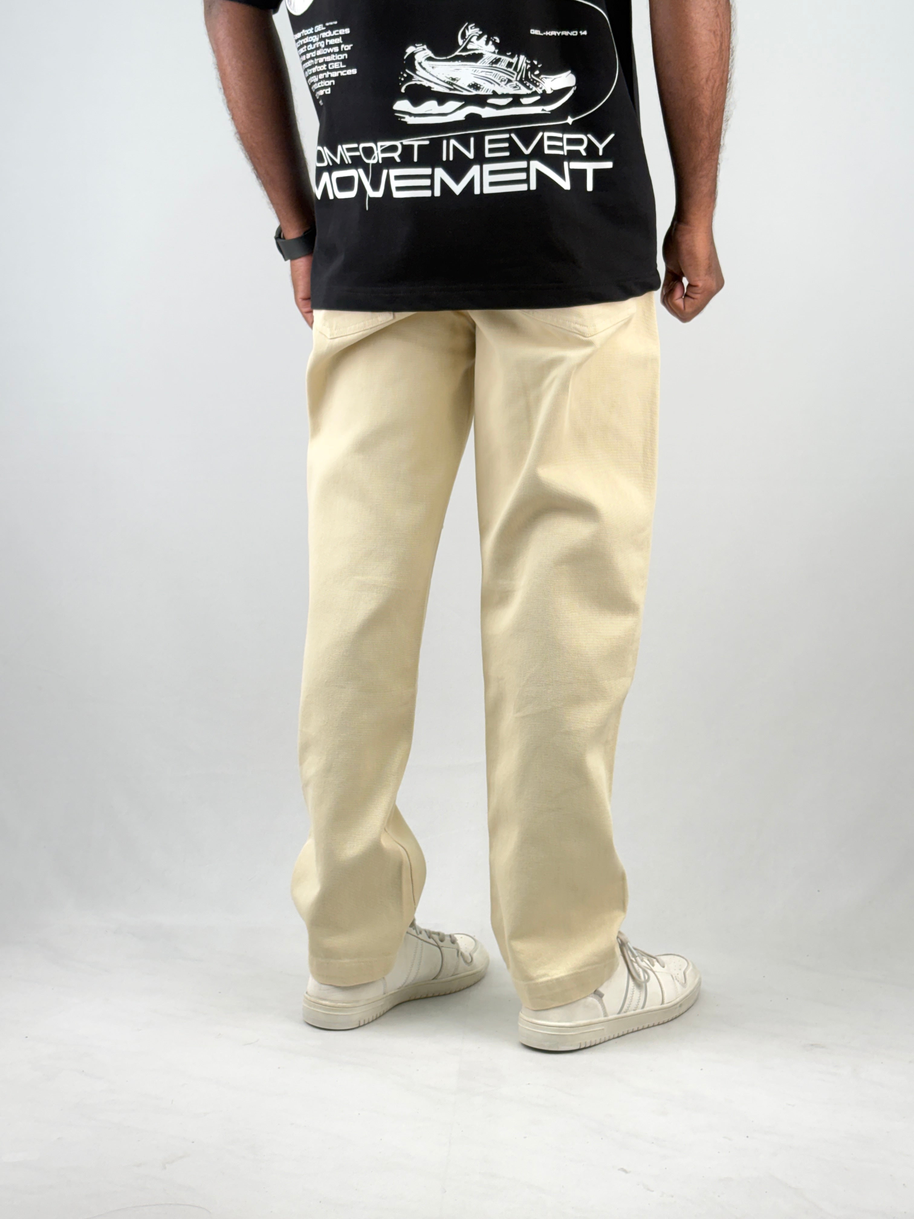 Cream Carrot Fit Jean