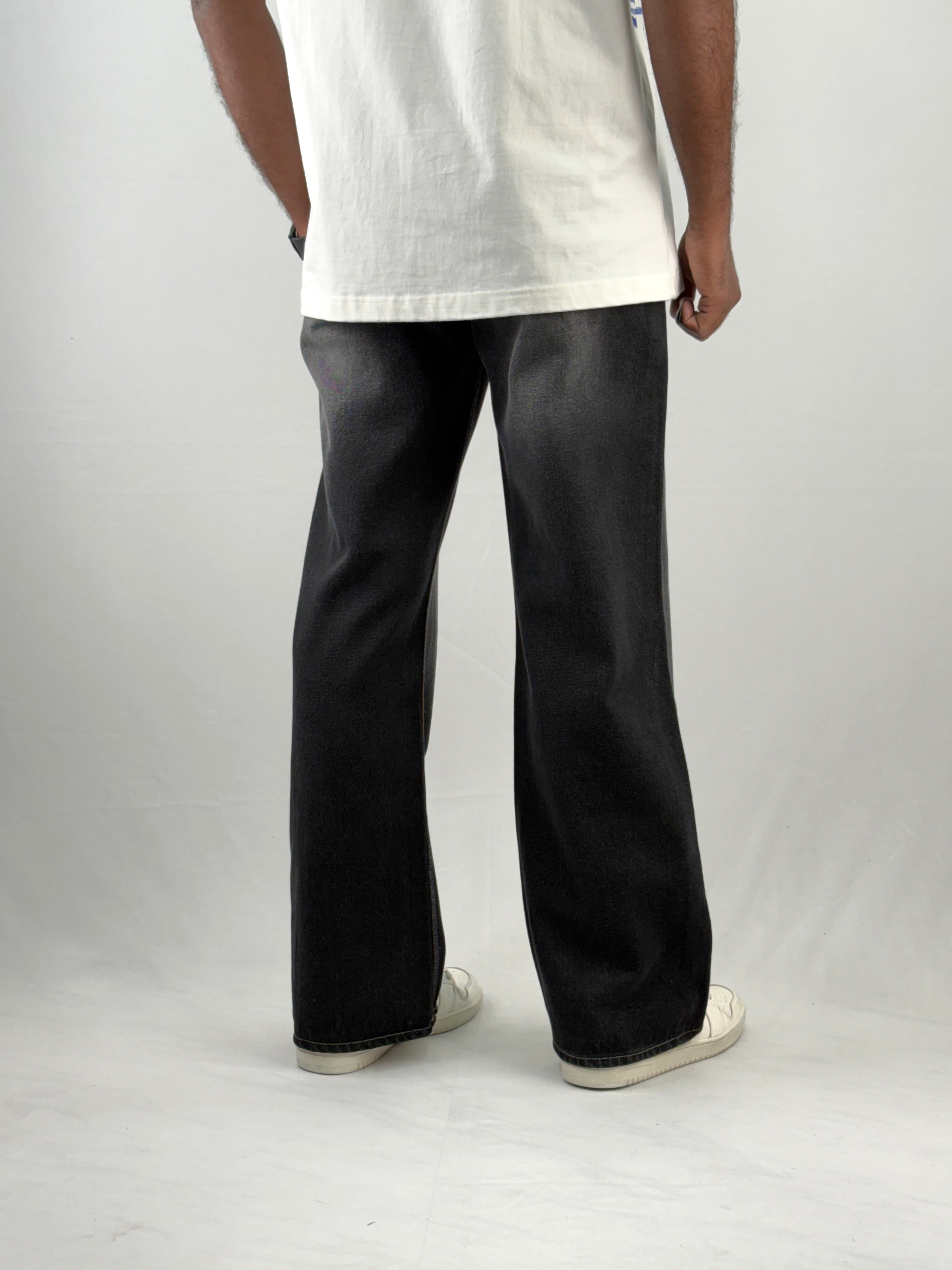 Dark Black Shade Bootcut Jean