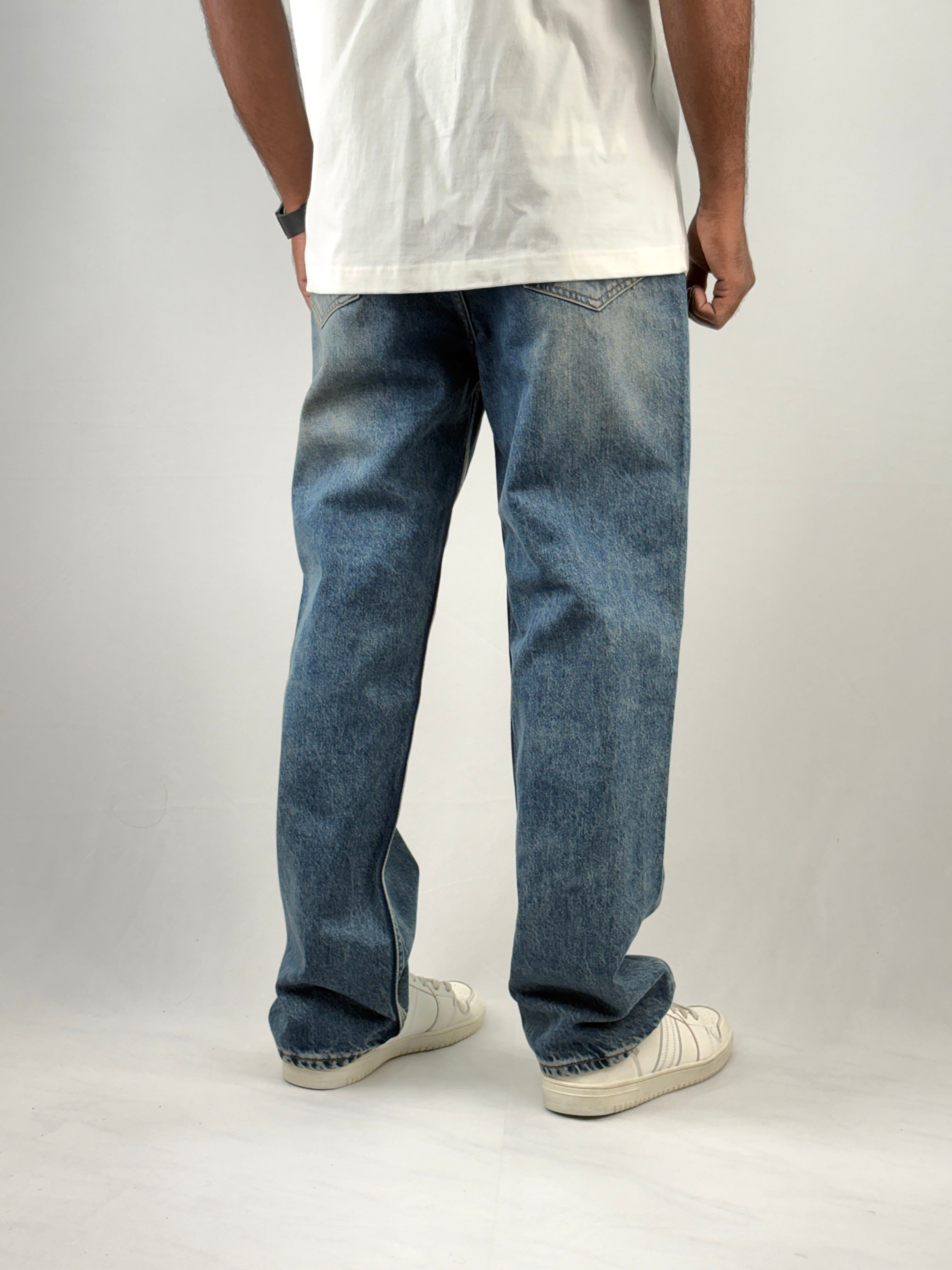 Denim Blue Urban Straight Fit Jean
