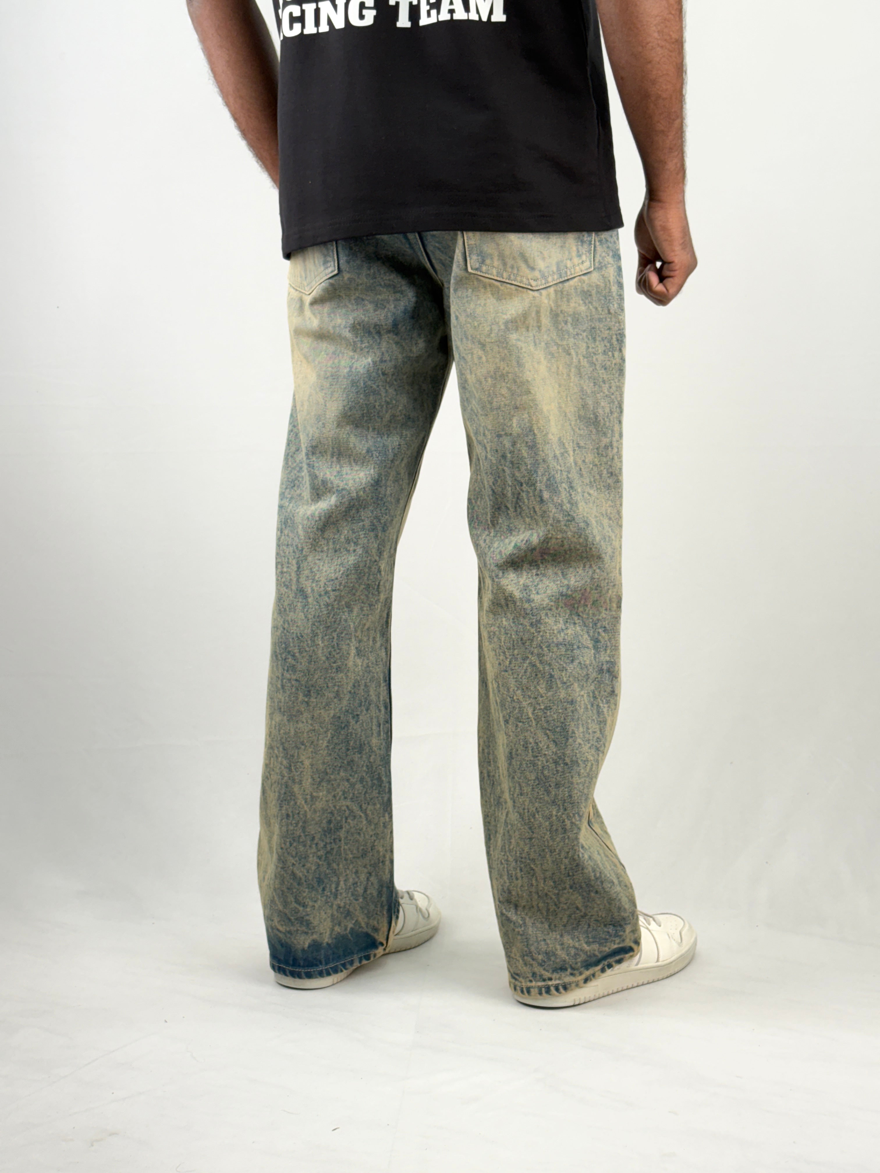 Dusty Blue Bootcut Jean