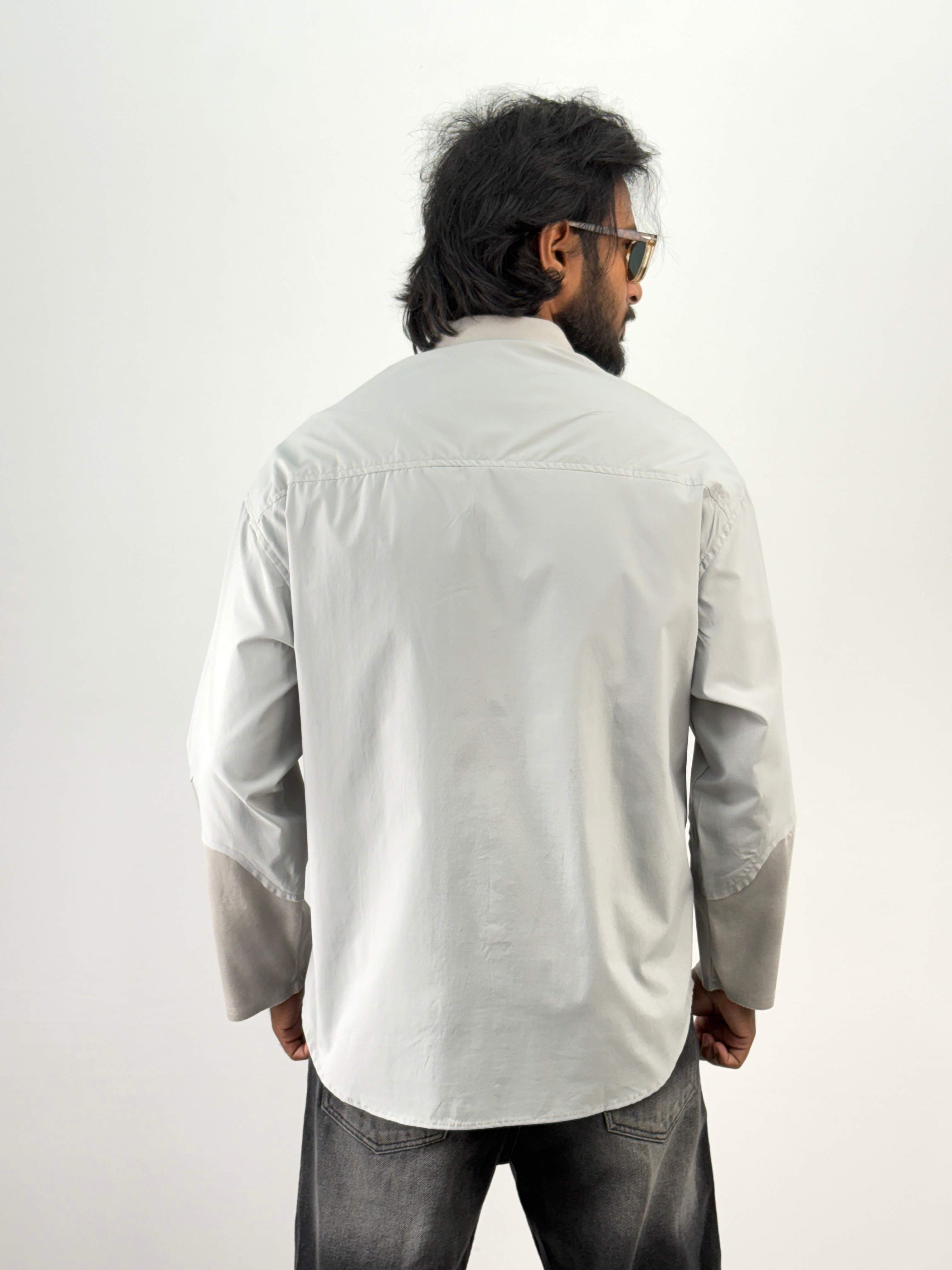 Grey Oversized Shirt