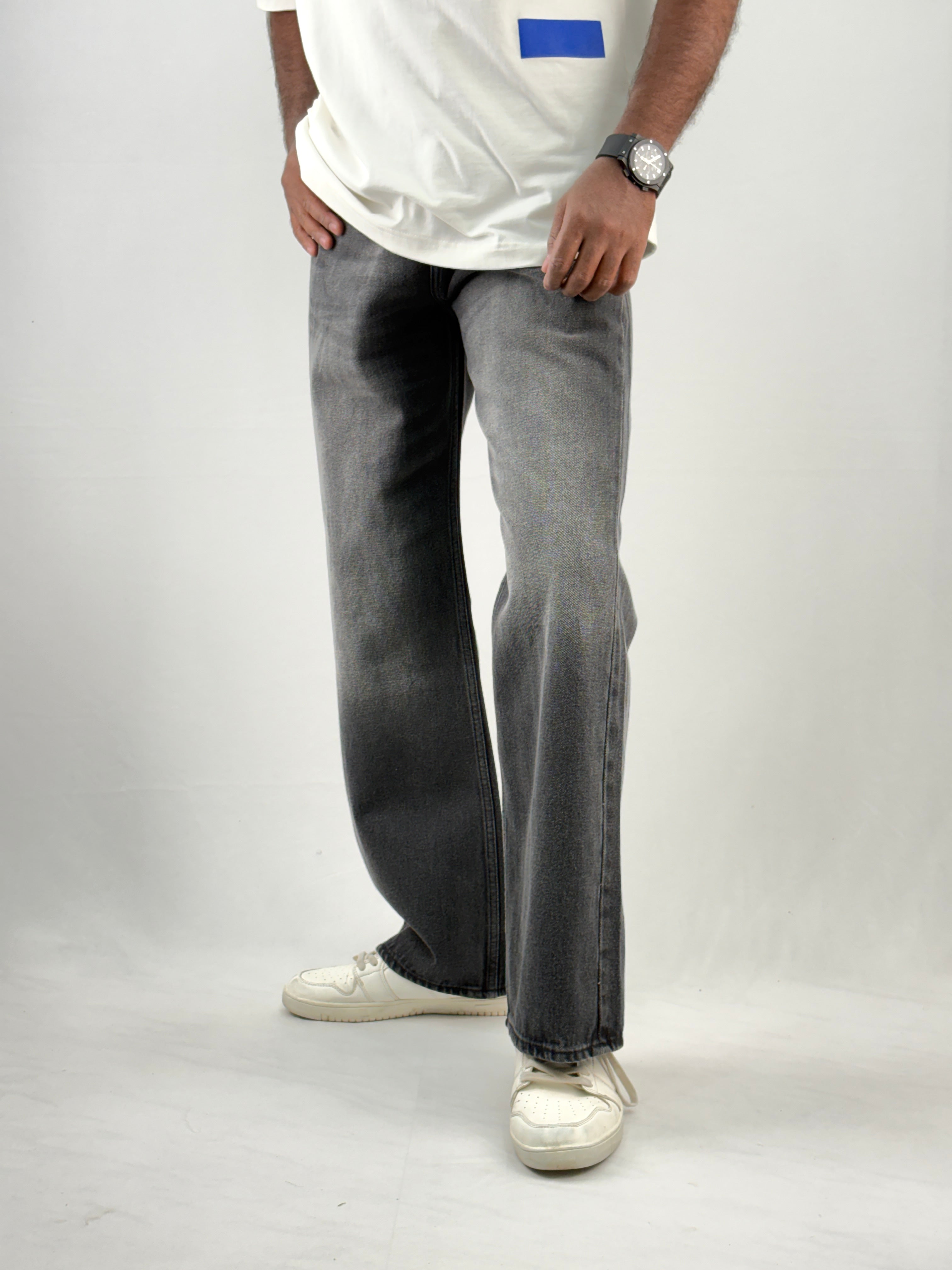 Grey Shade Bootcut Jean