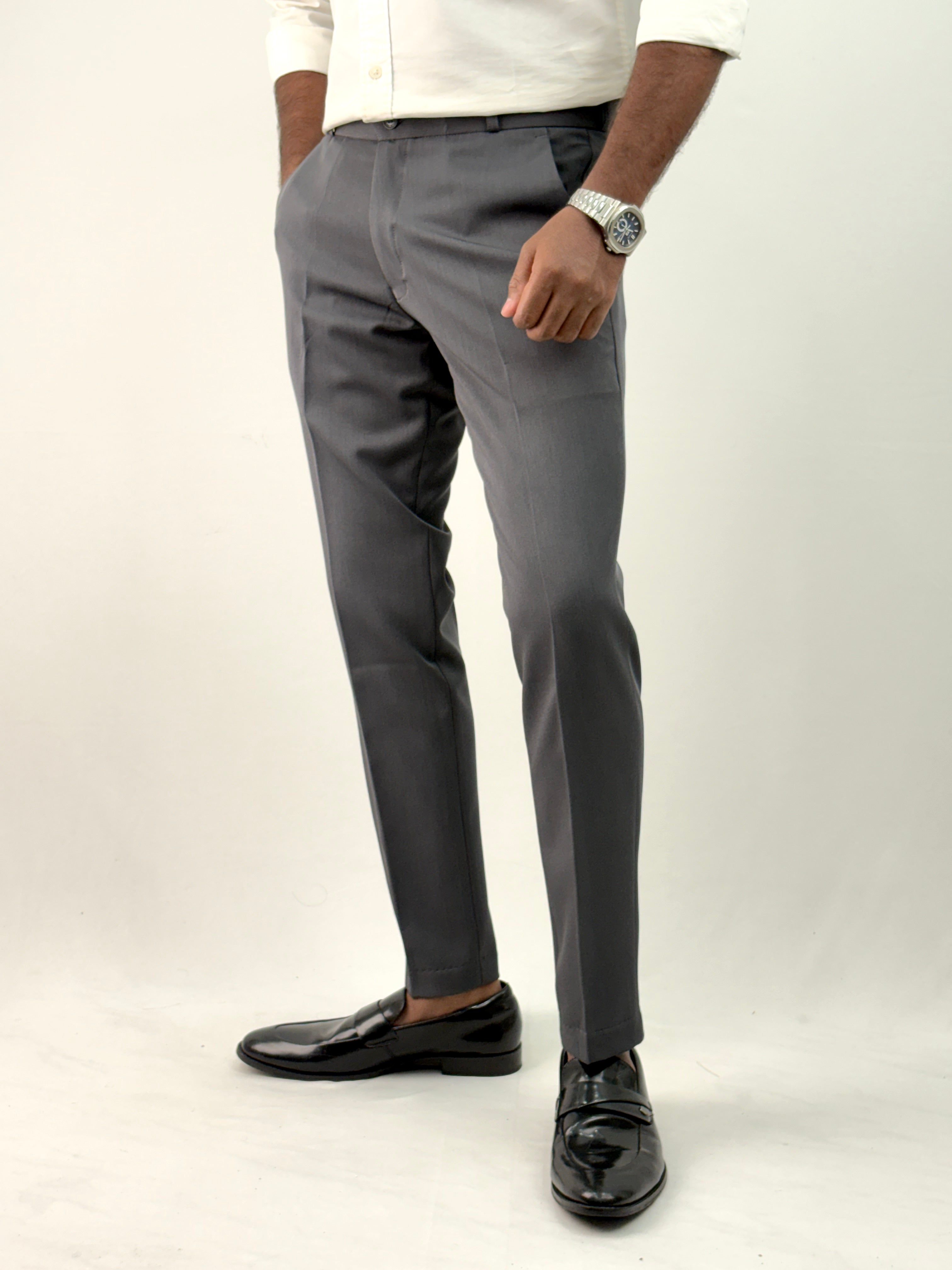 Dark Grey Formal Pant 3