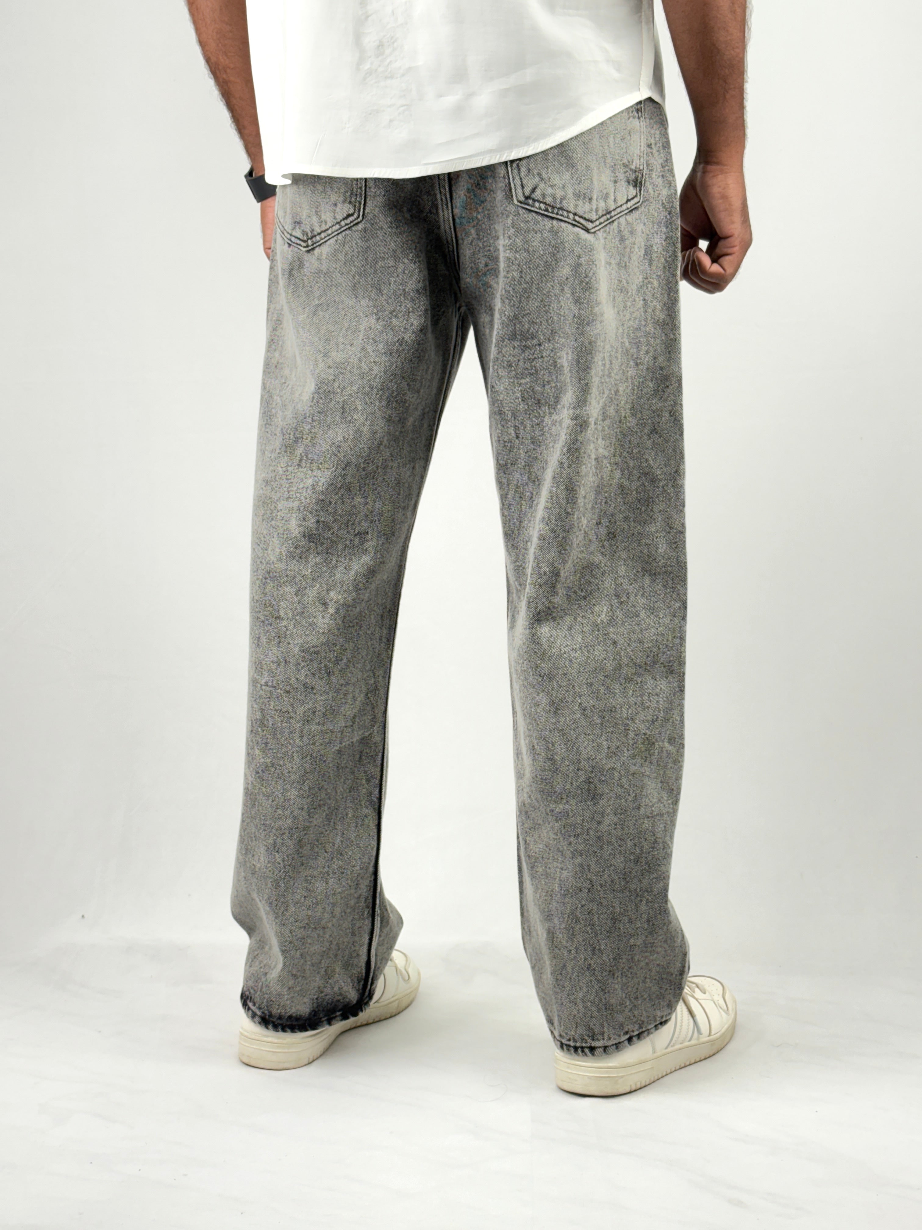 Grey Baggy Jeans