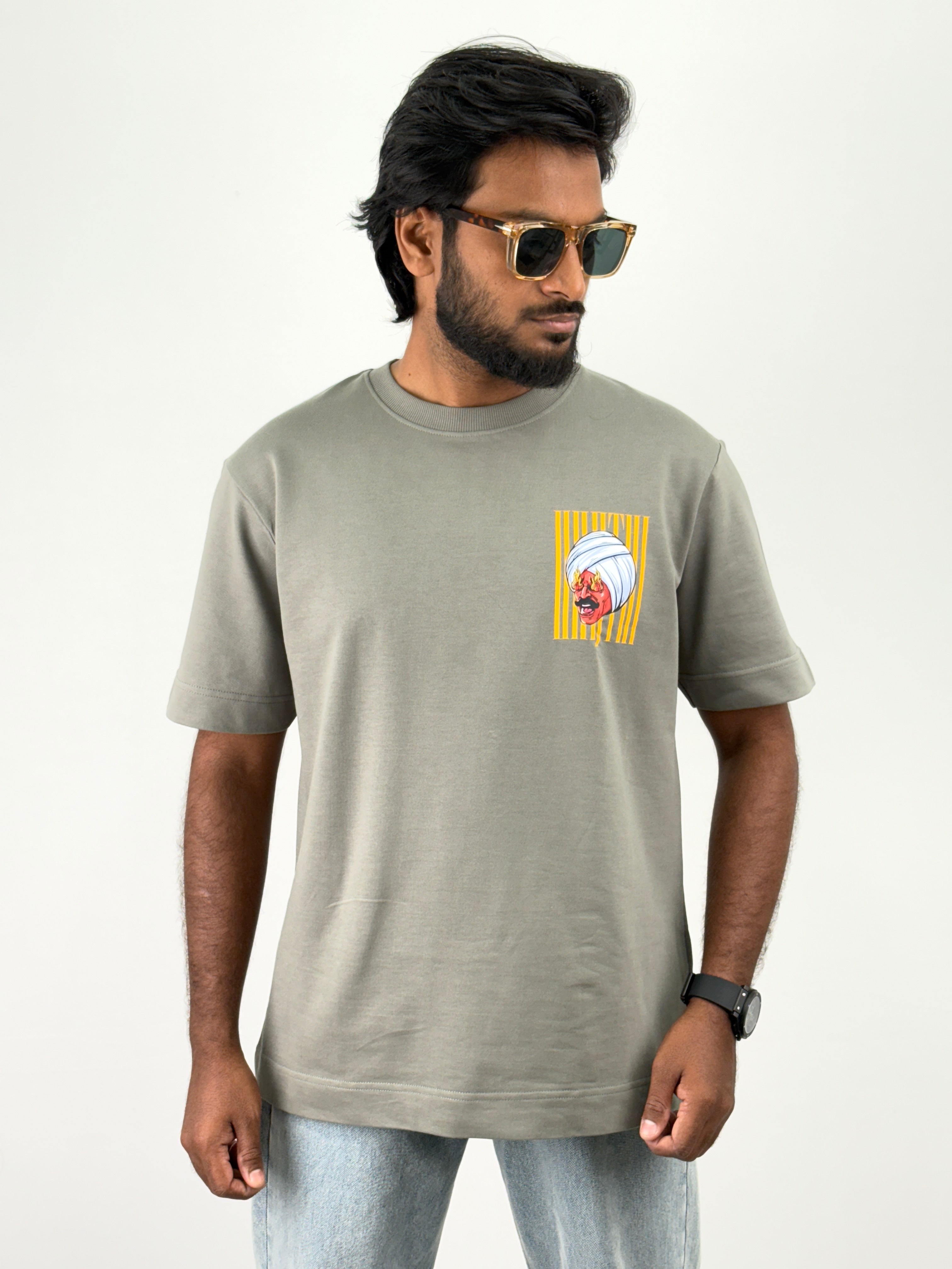 Grey Oversized T-Shirt