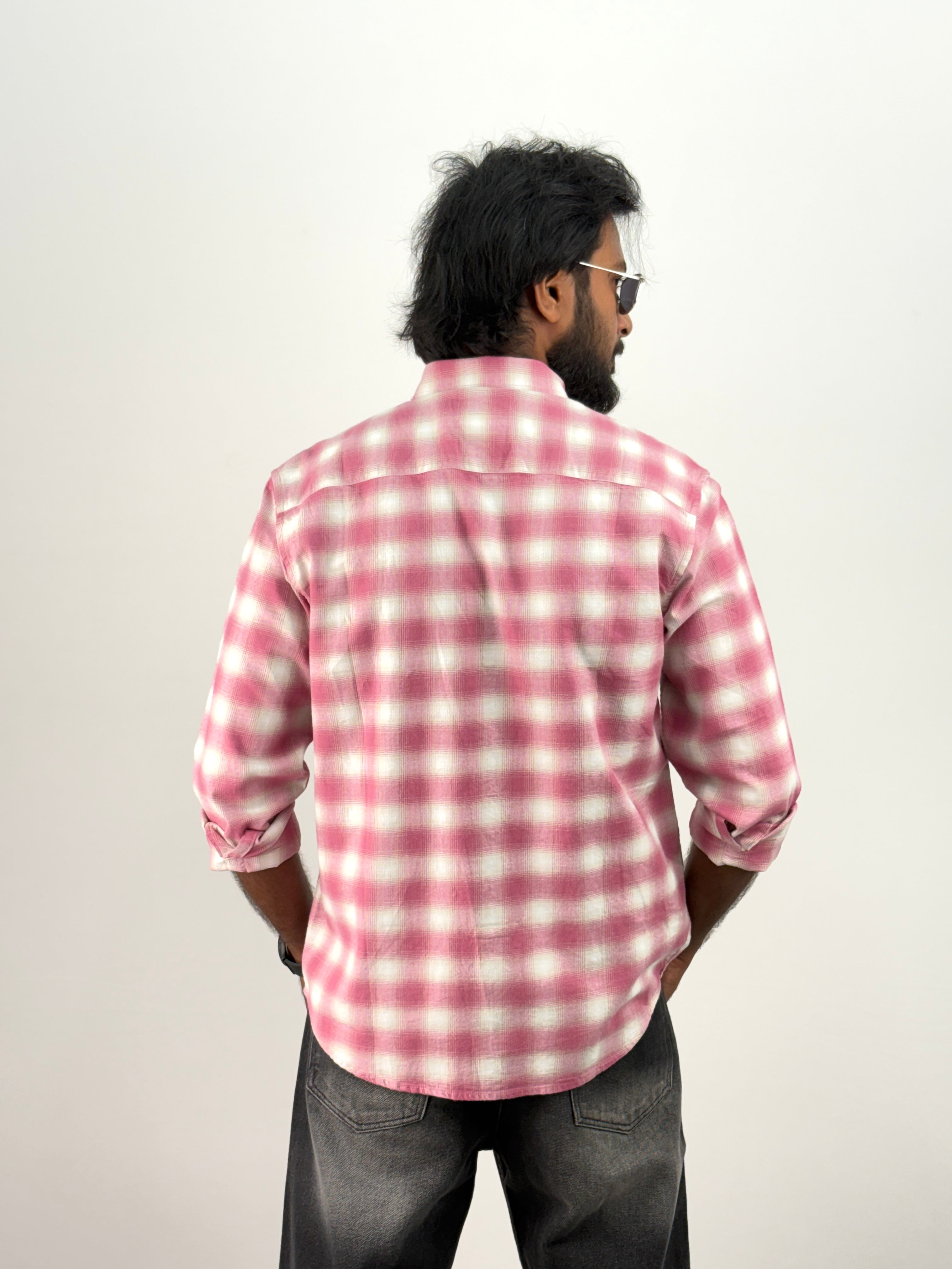 Pink Flannel Shirt