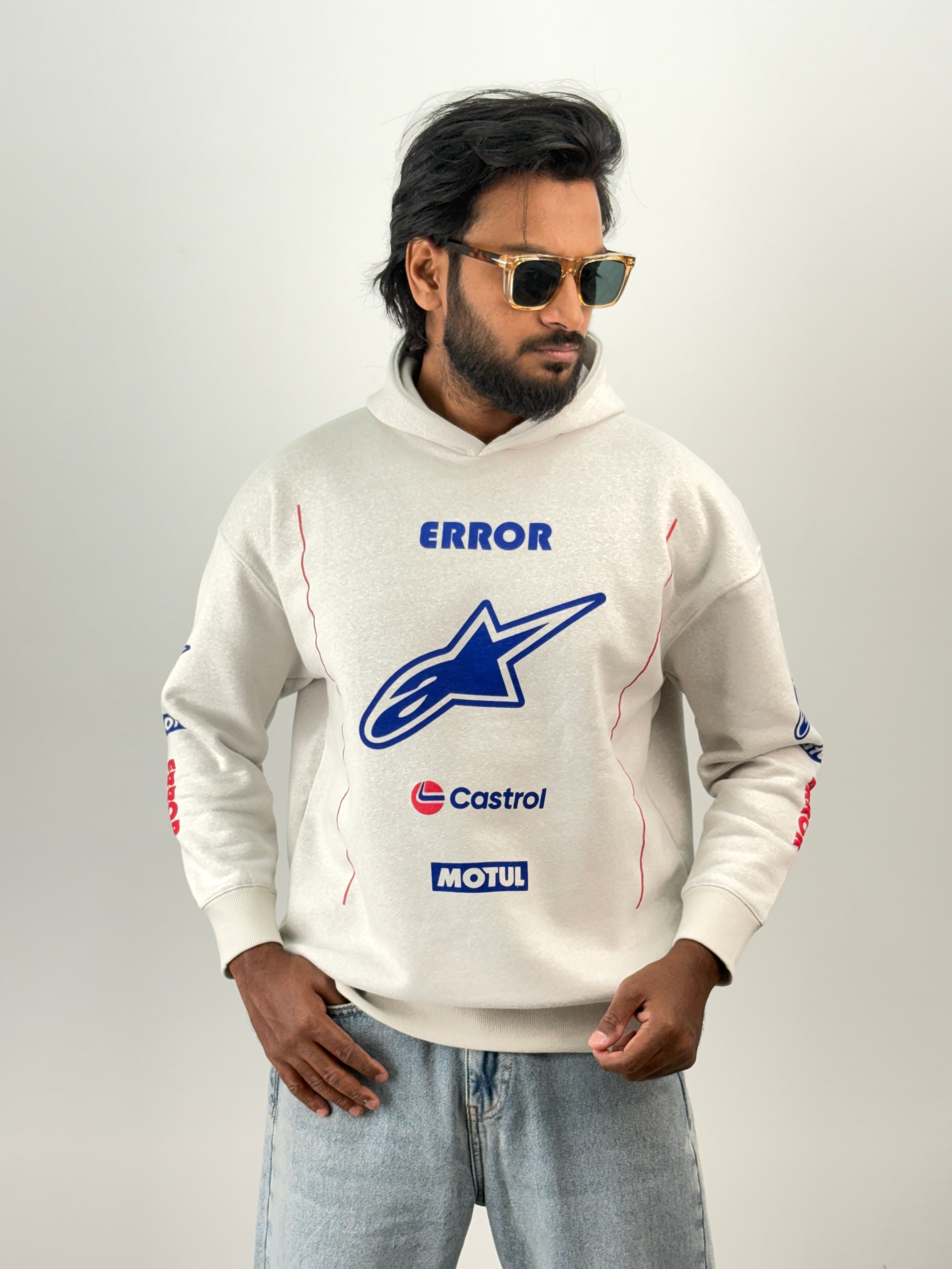 Light Grey Oversized Hoodie