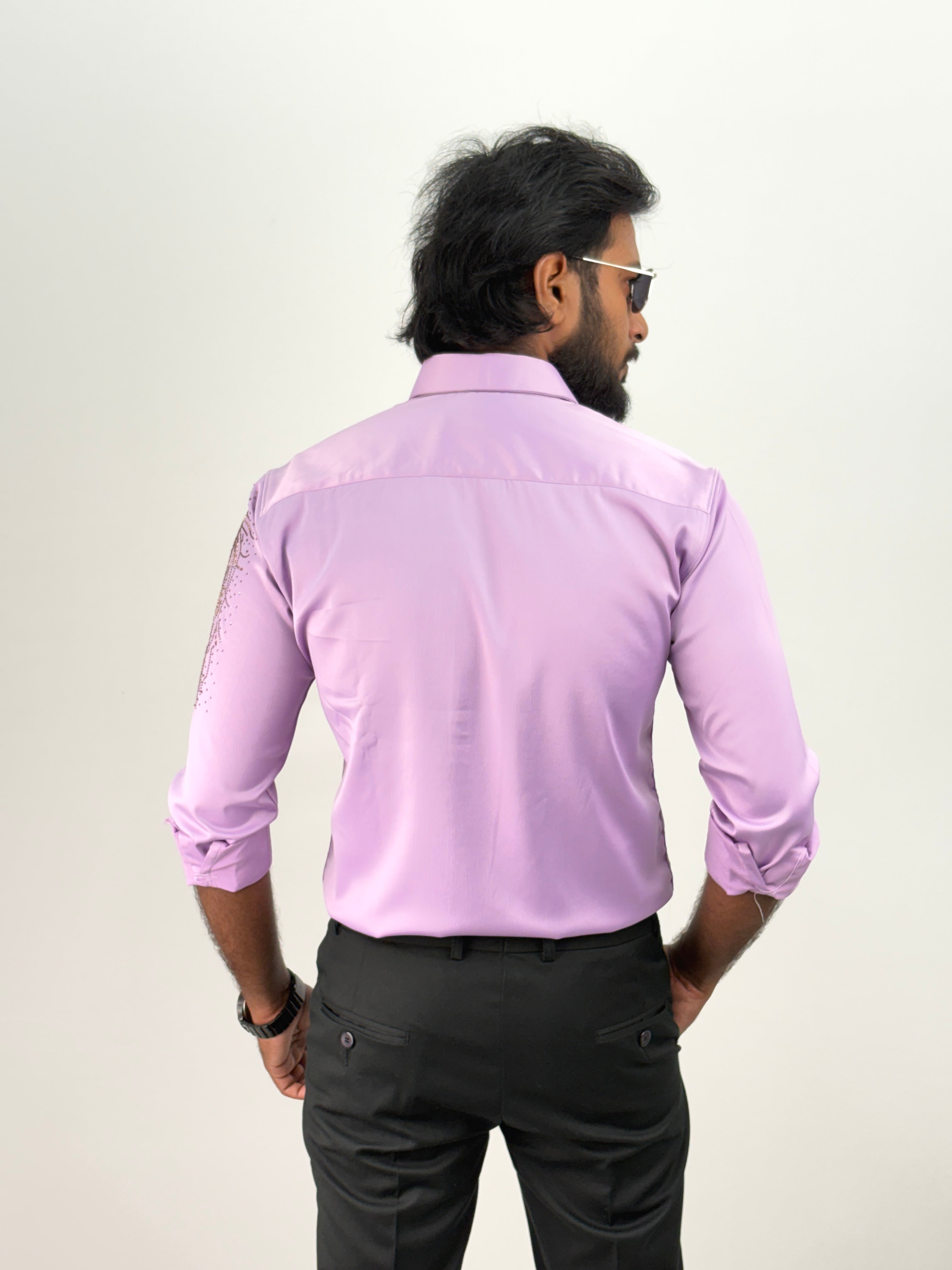 Pink Designer Stone Shirt
