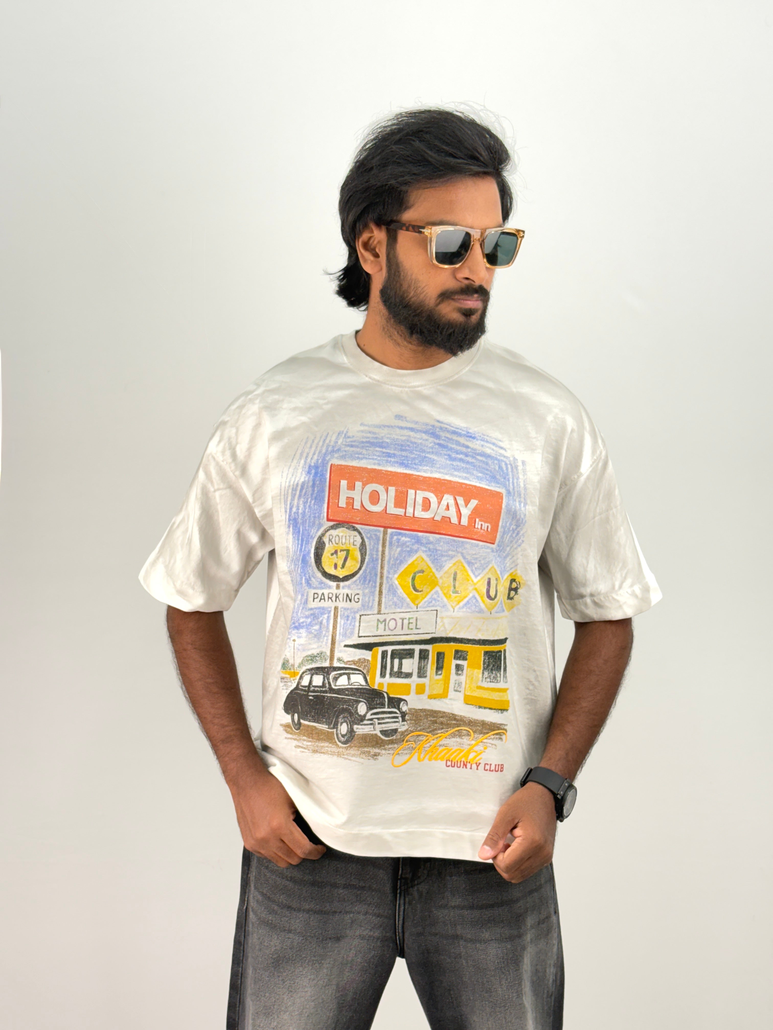 Dusty White Oversized T-Shirt