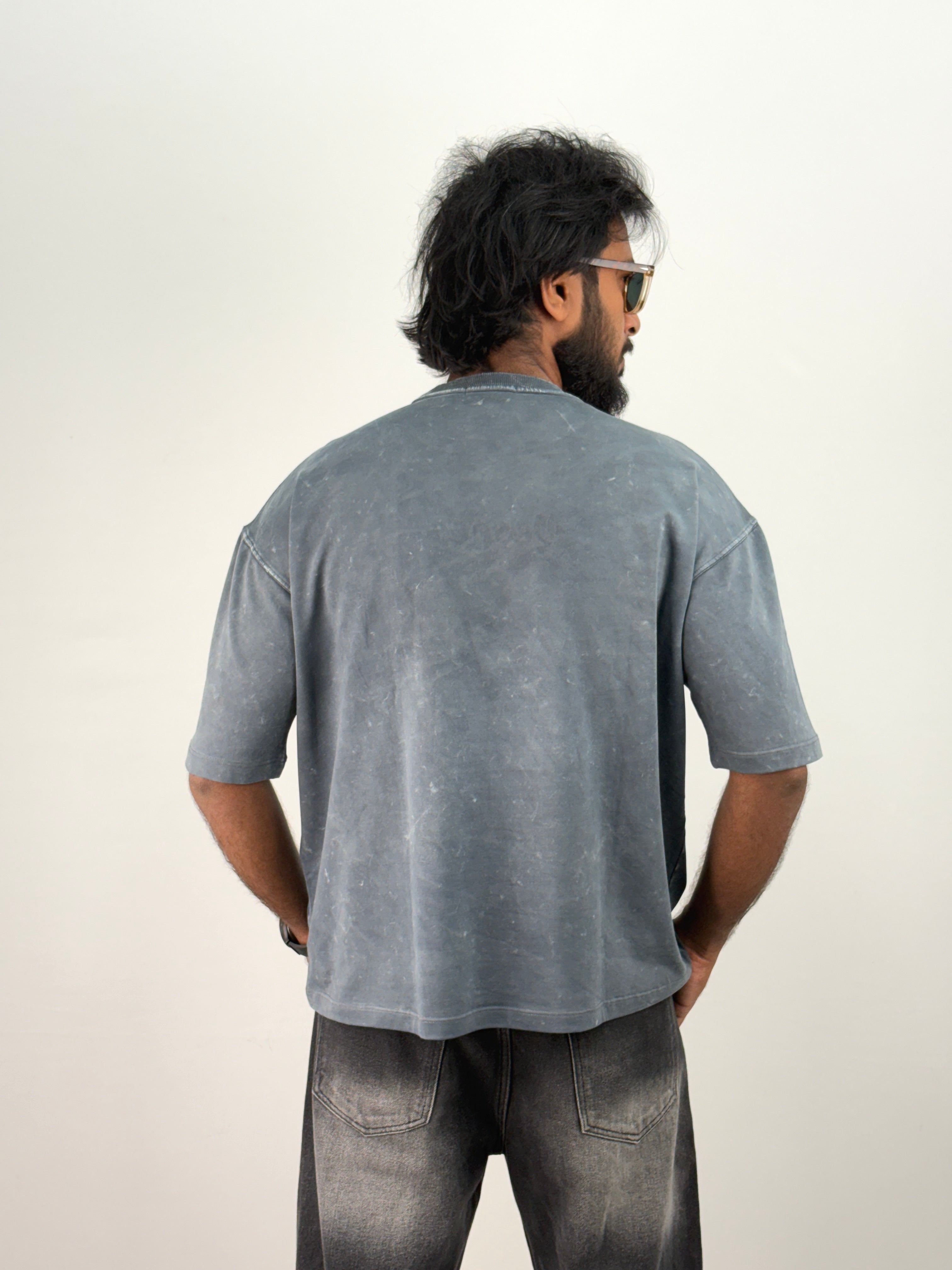 Blue Oversized T-Shirt