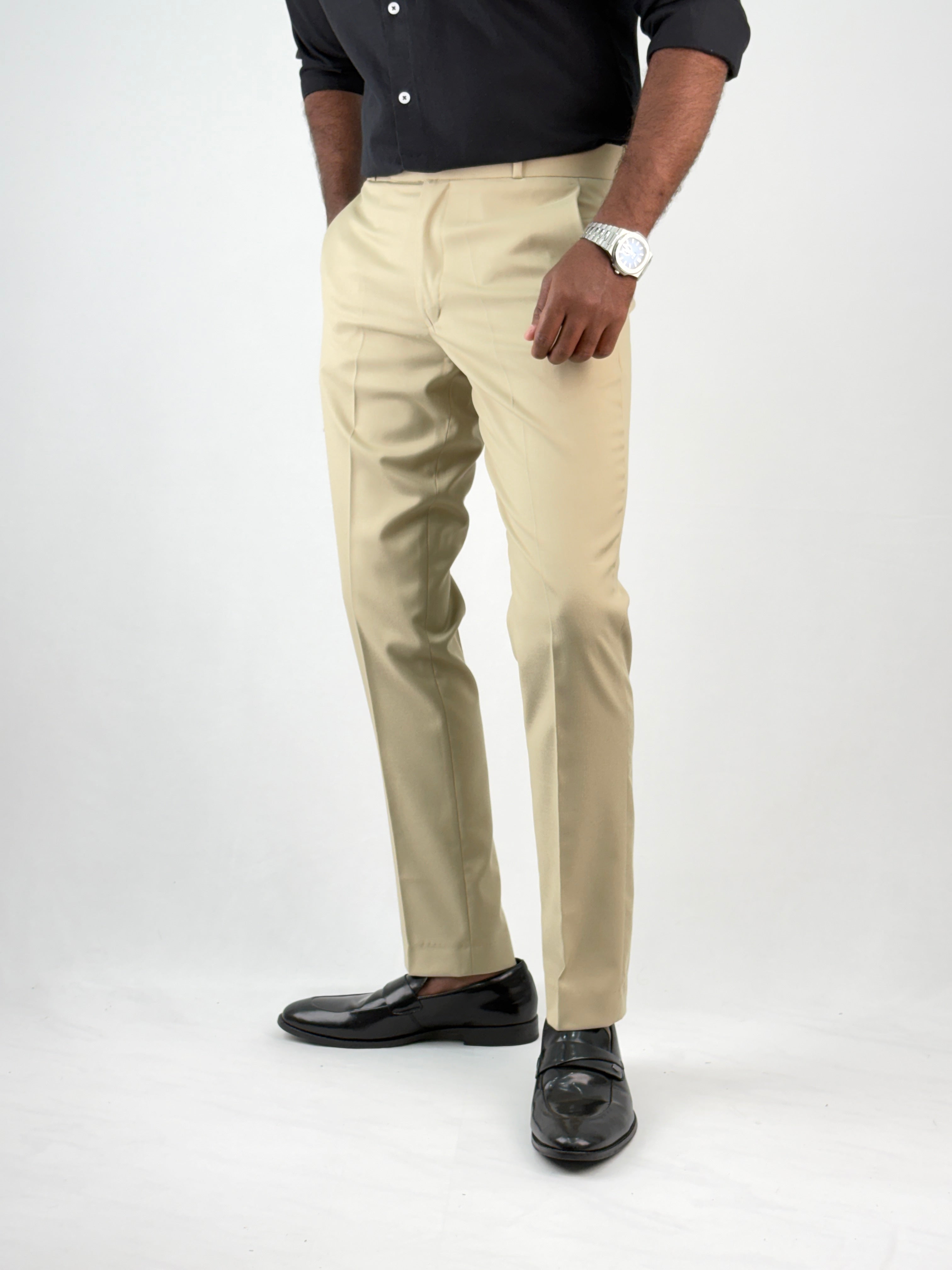 Beige Formal Pant 1