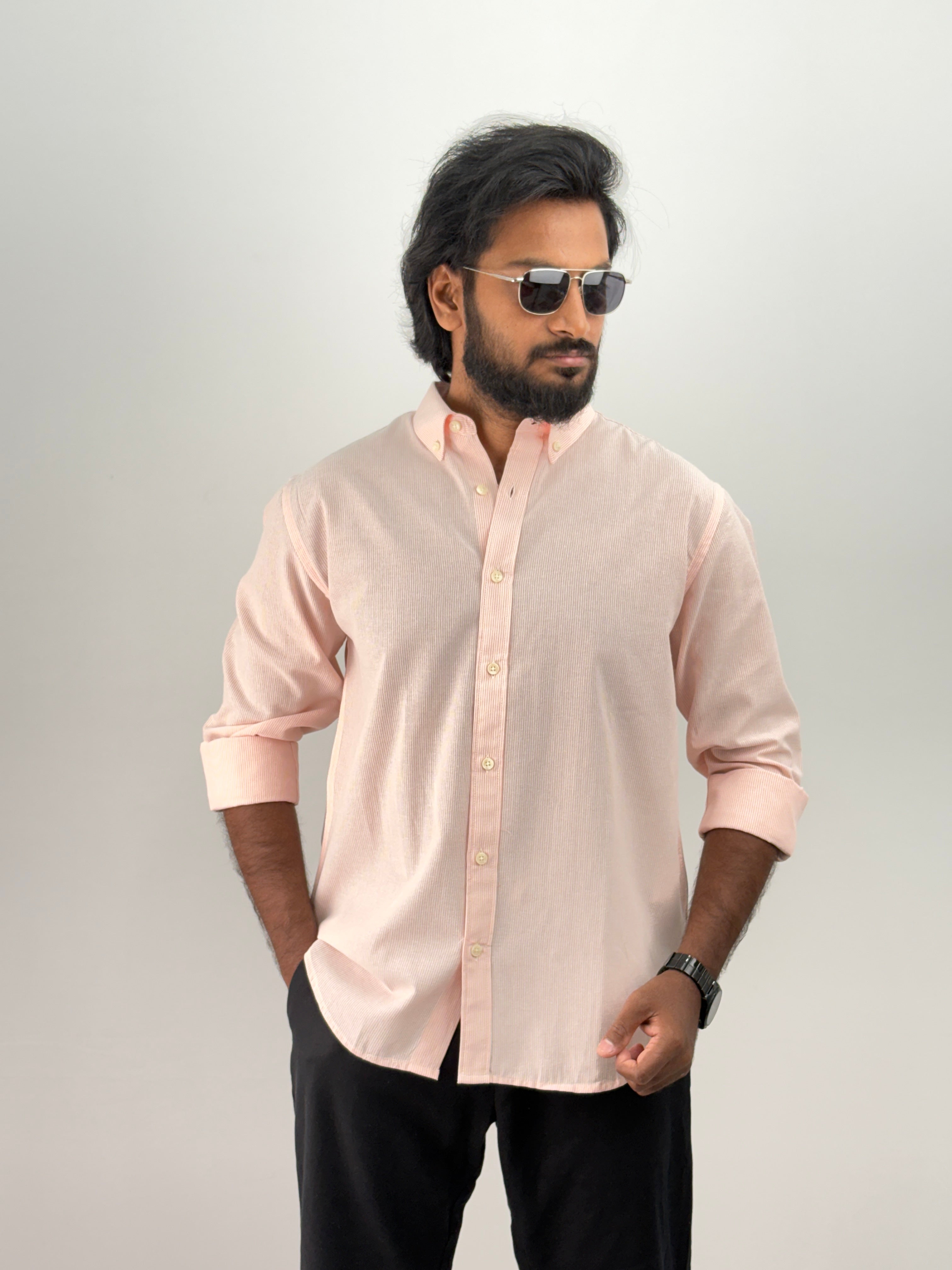 Pink Stripe Shirt