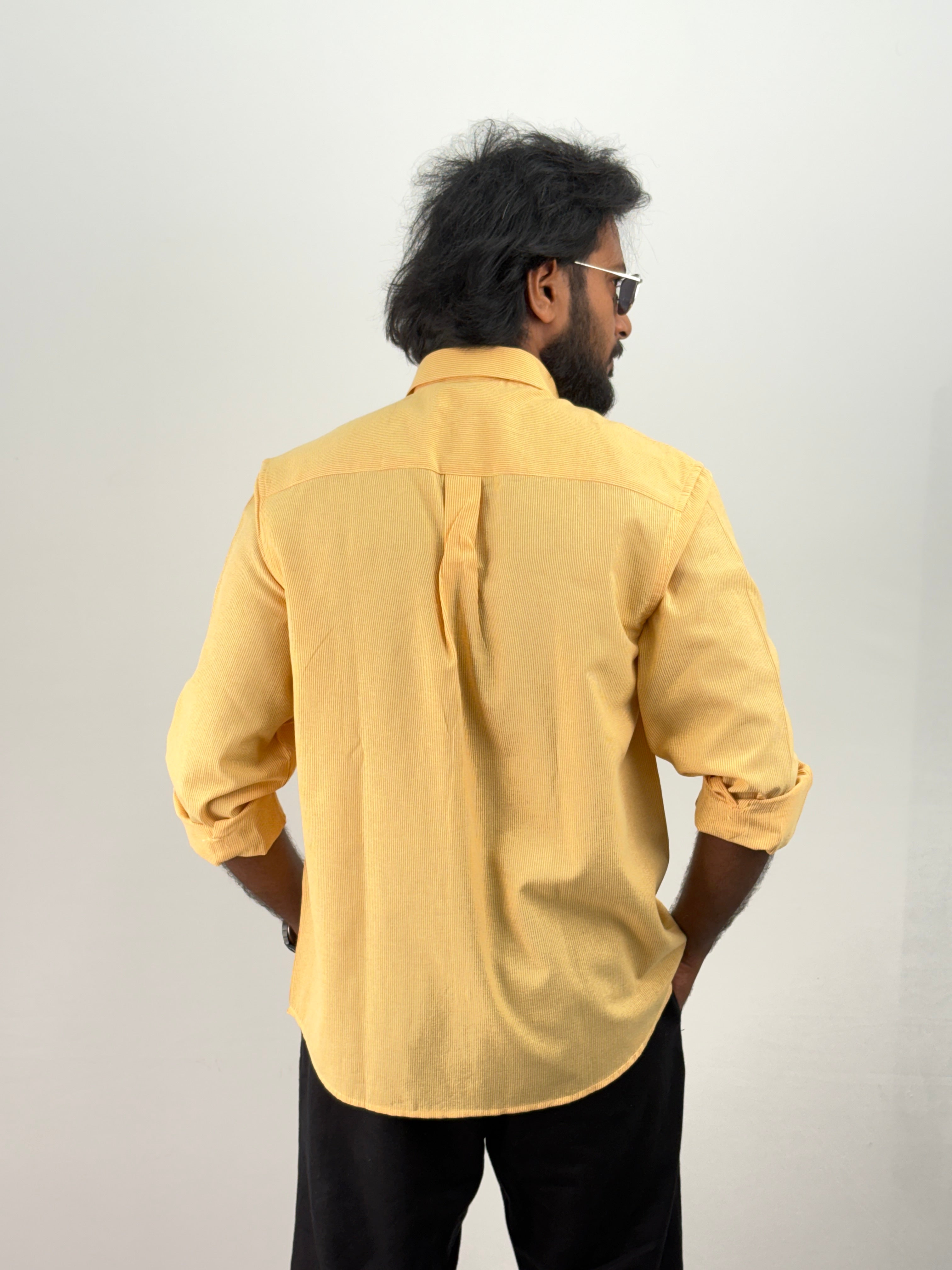 Mustard Stripe Shirt