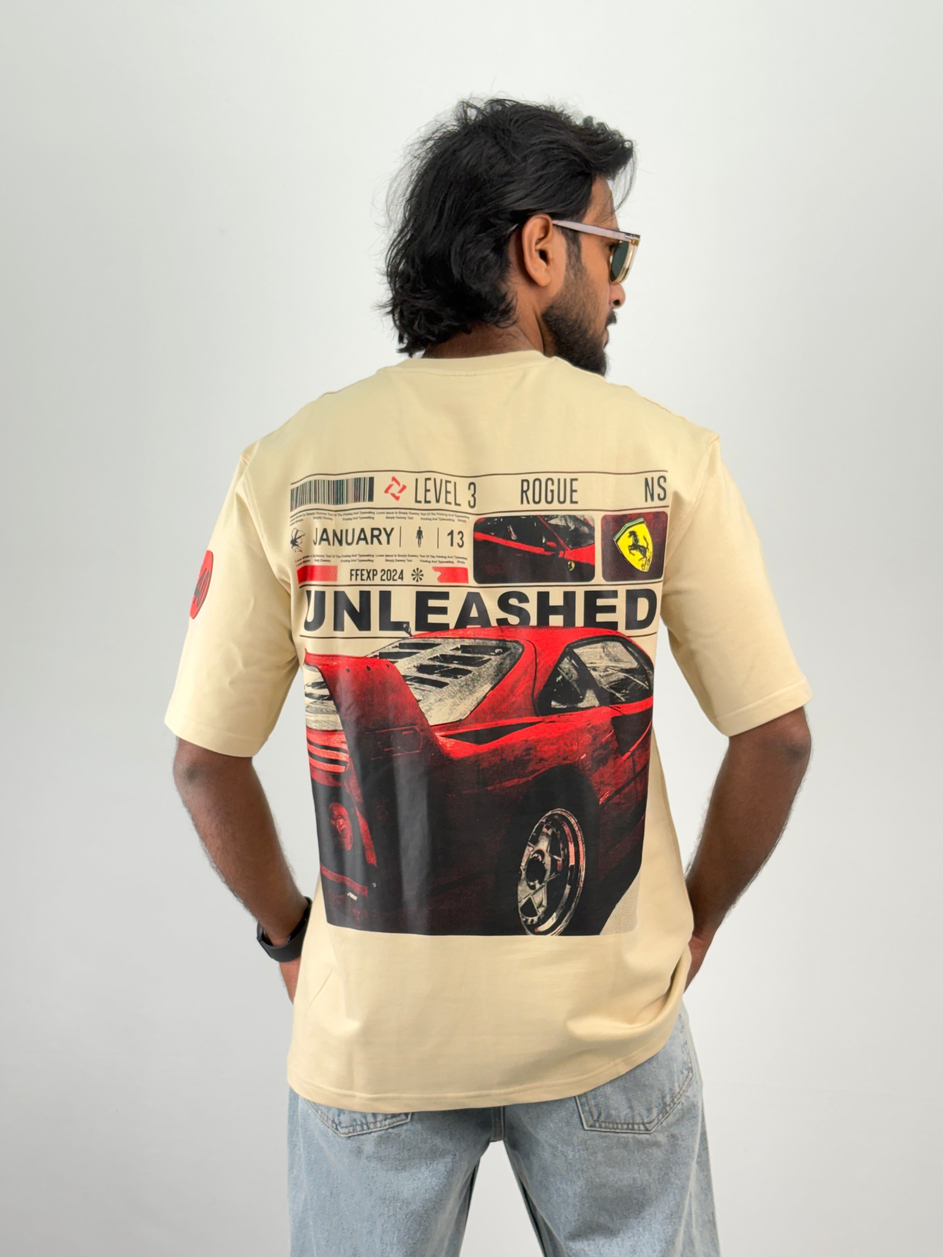 Beige Oversized T-Shirt