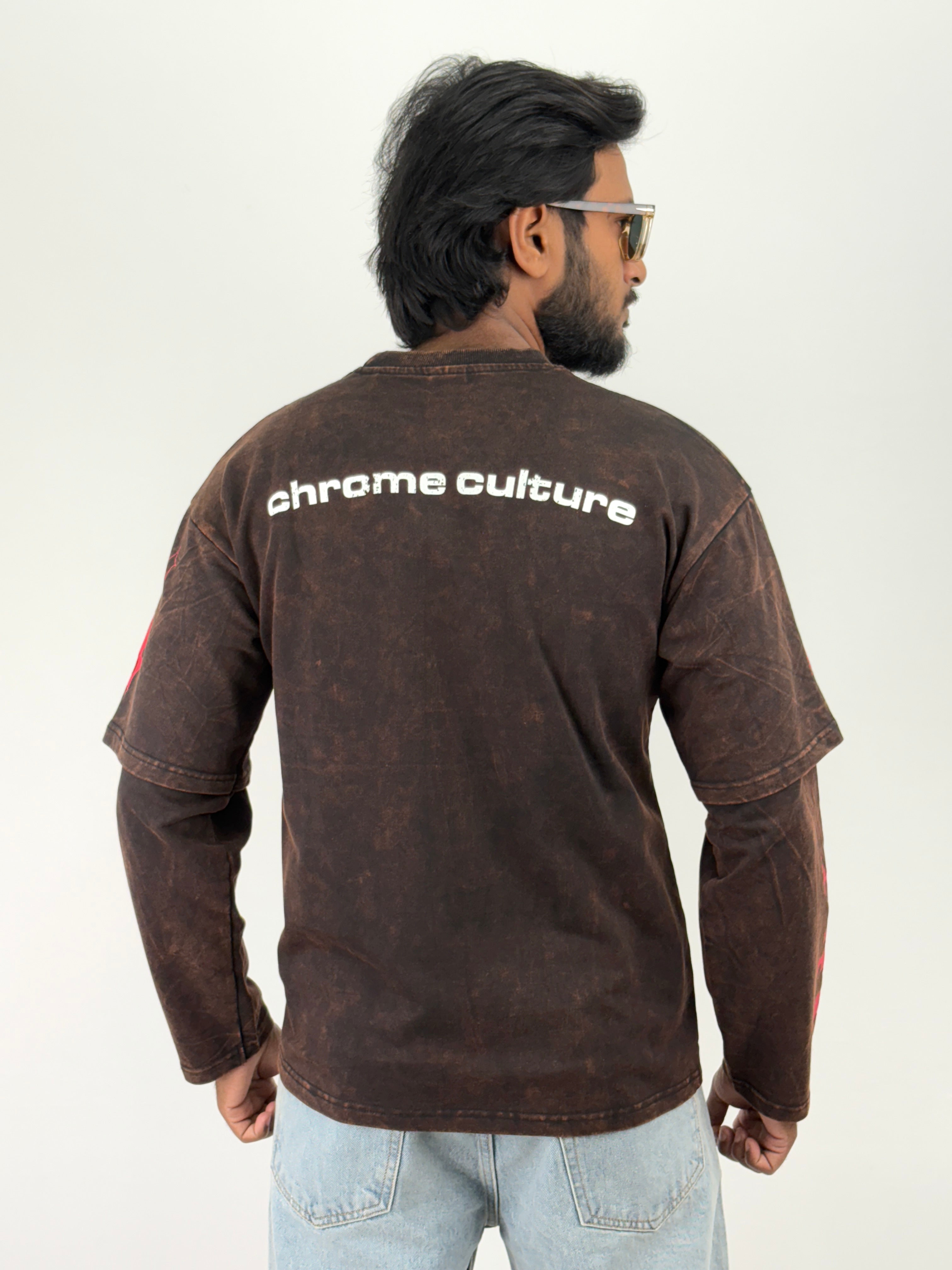Brown Doctor Sleeve T-Shirt 1