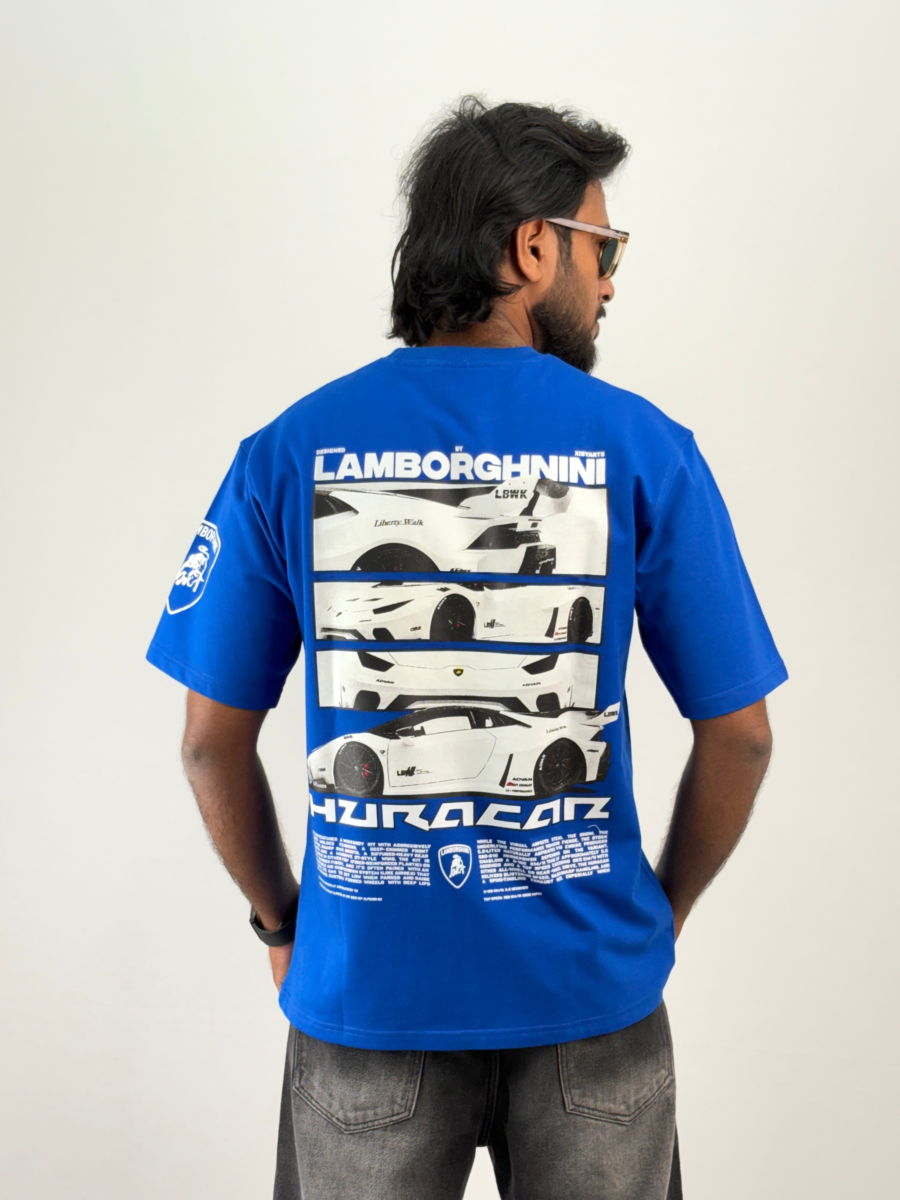 Blue Oversized T-Shirt