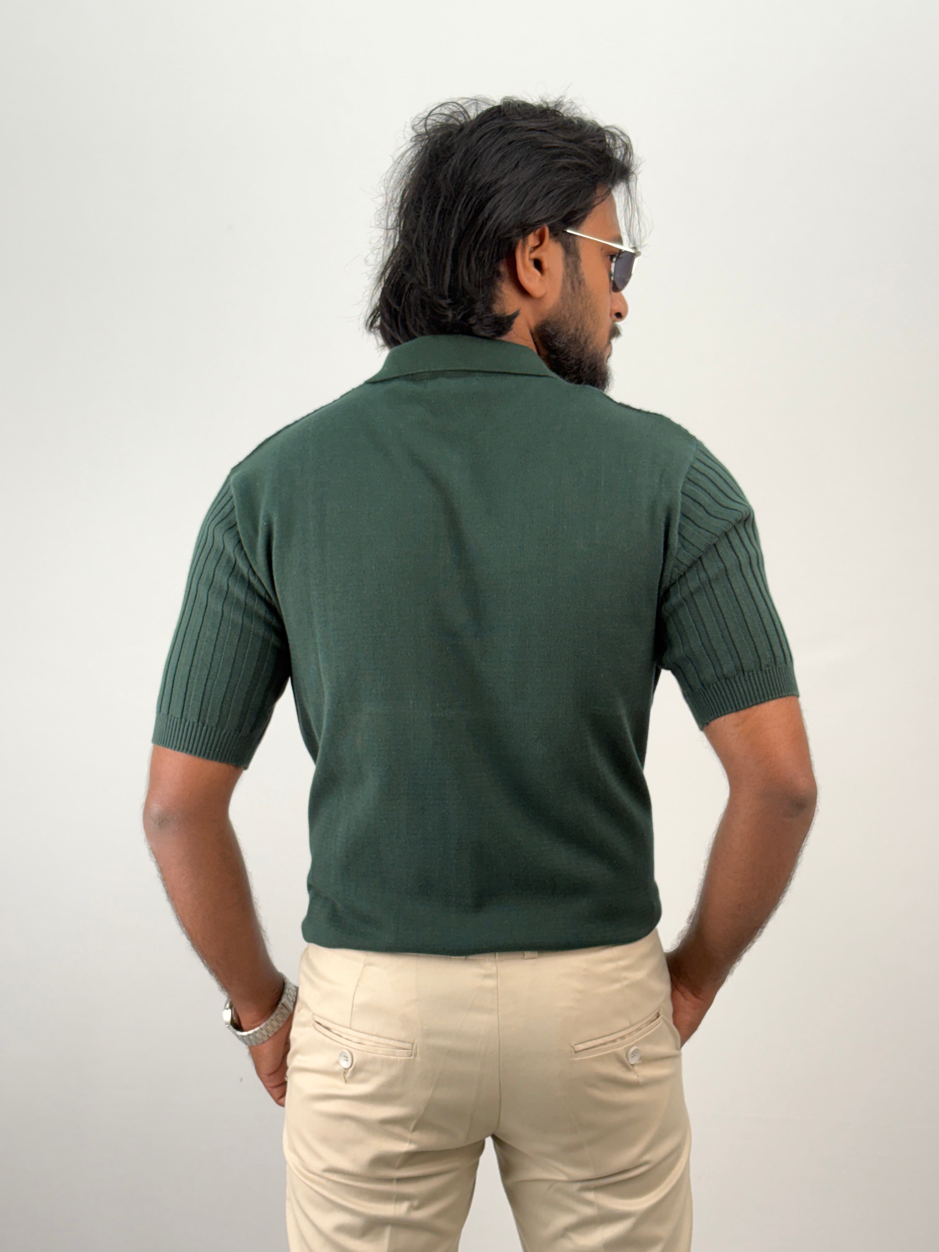 Dark Green Polo T-Shirt