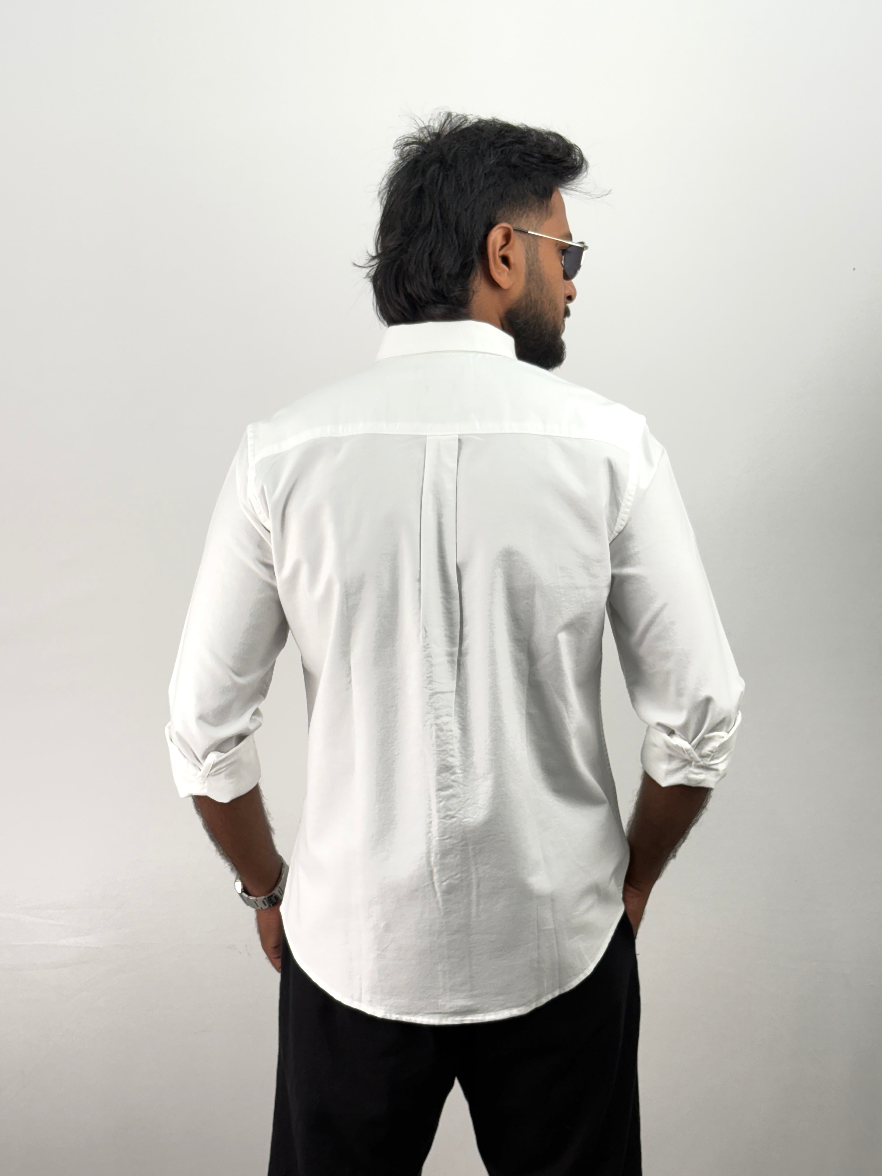 White Plain Oxford Shirt