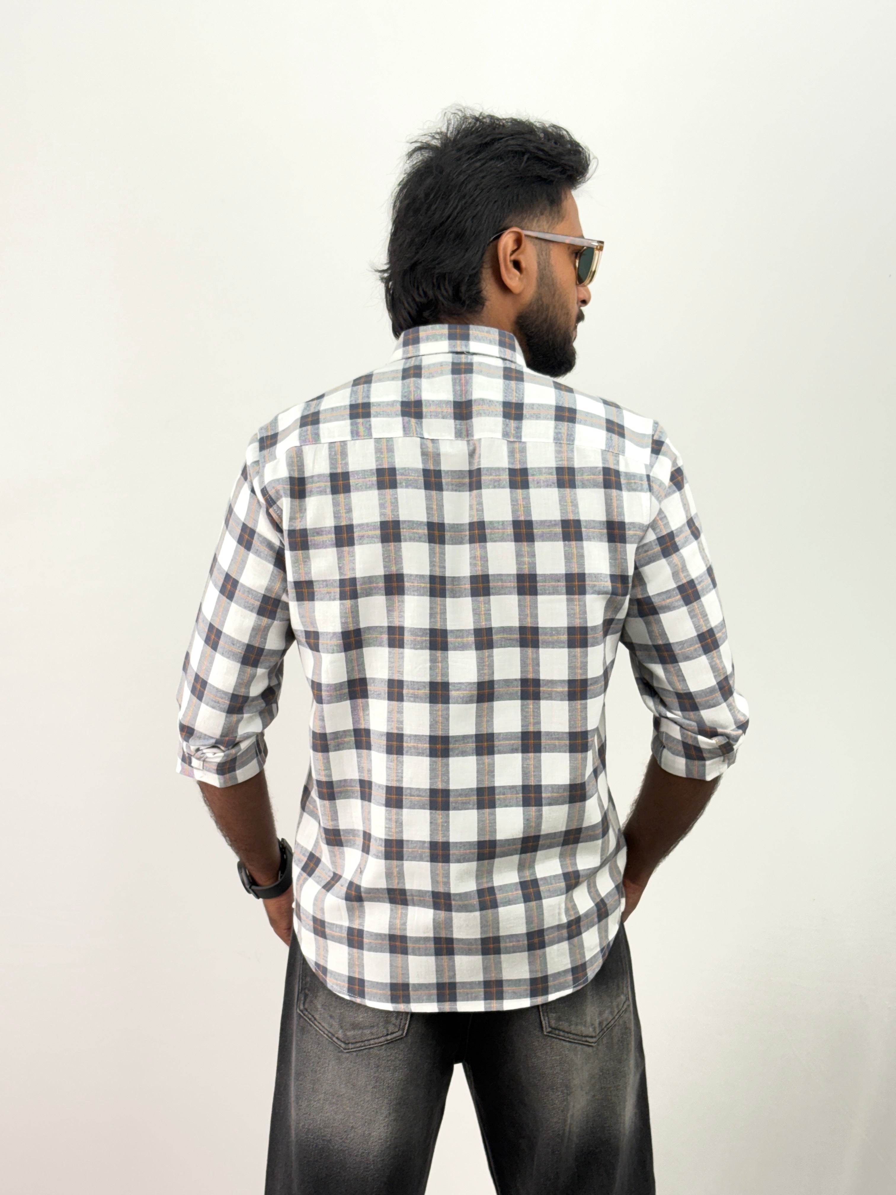 White Flannel Shirt