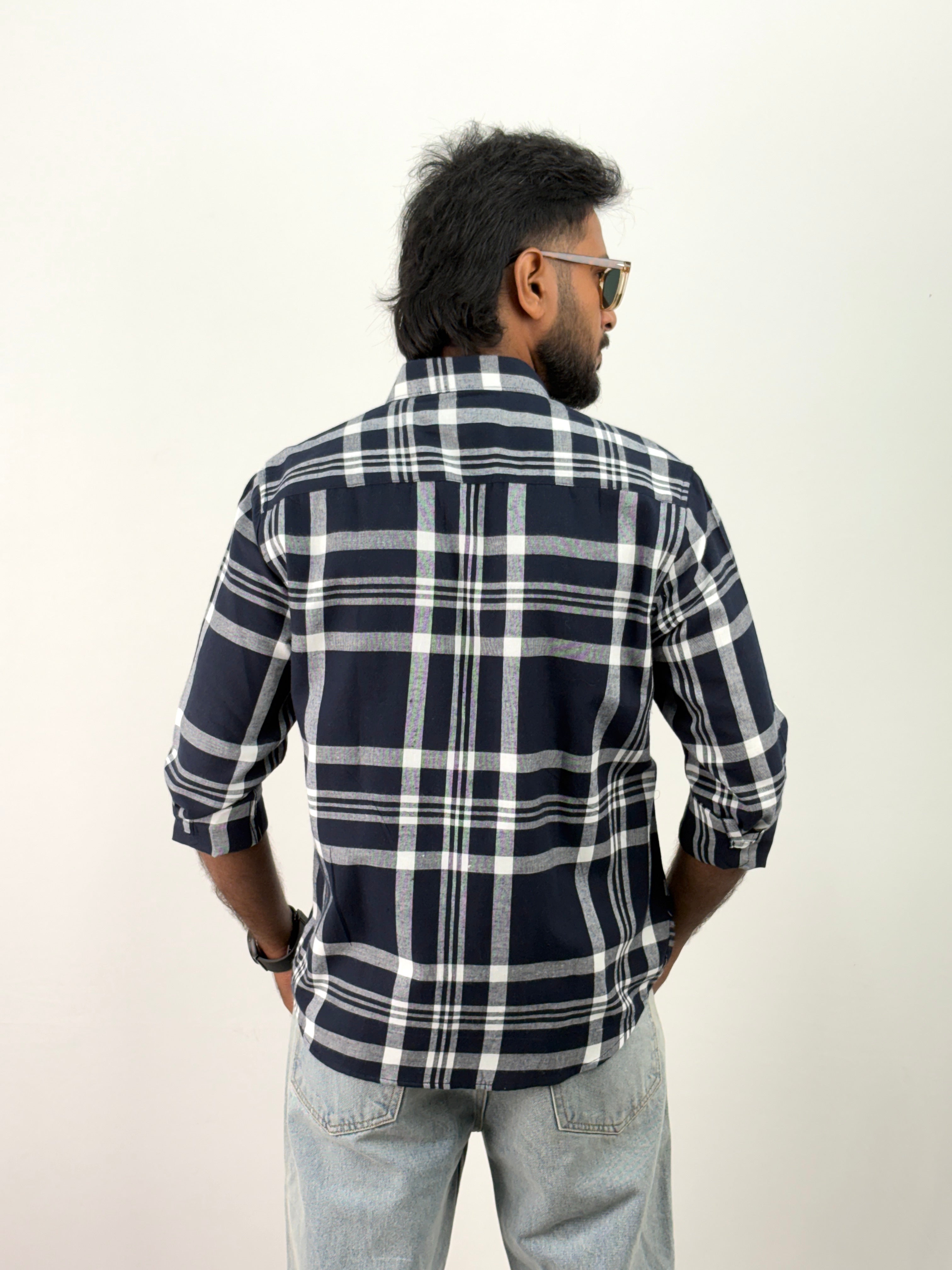 Black Flannel Shirt