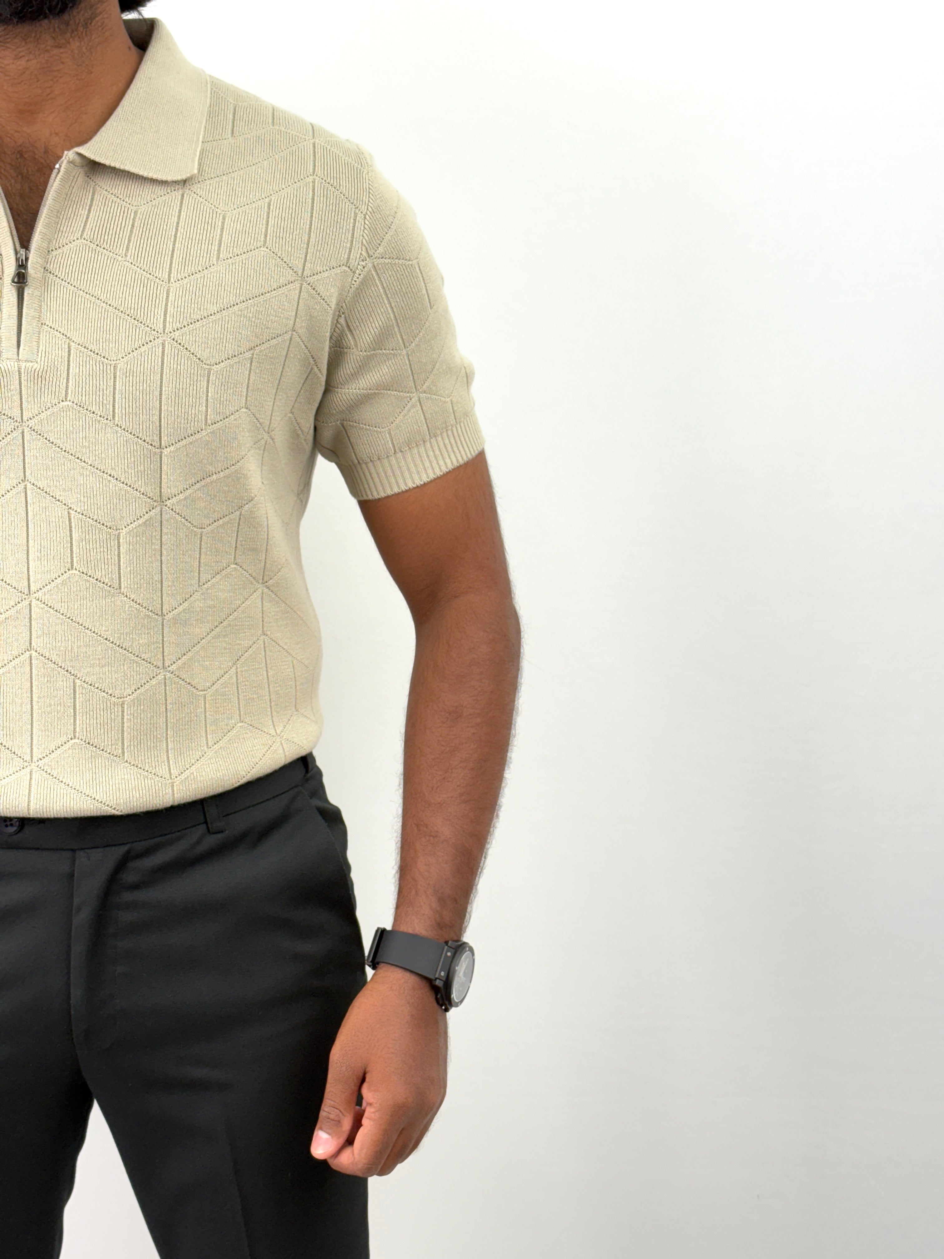 Beige Polo T-shirts