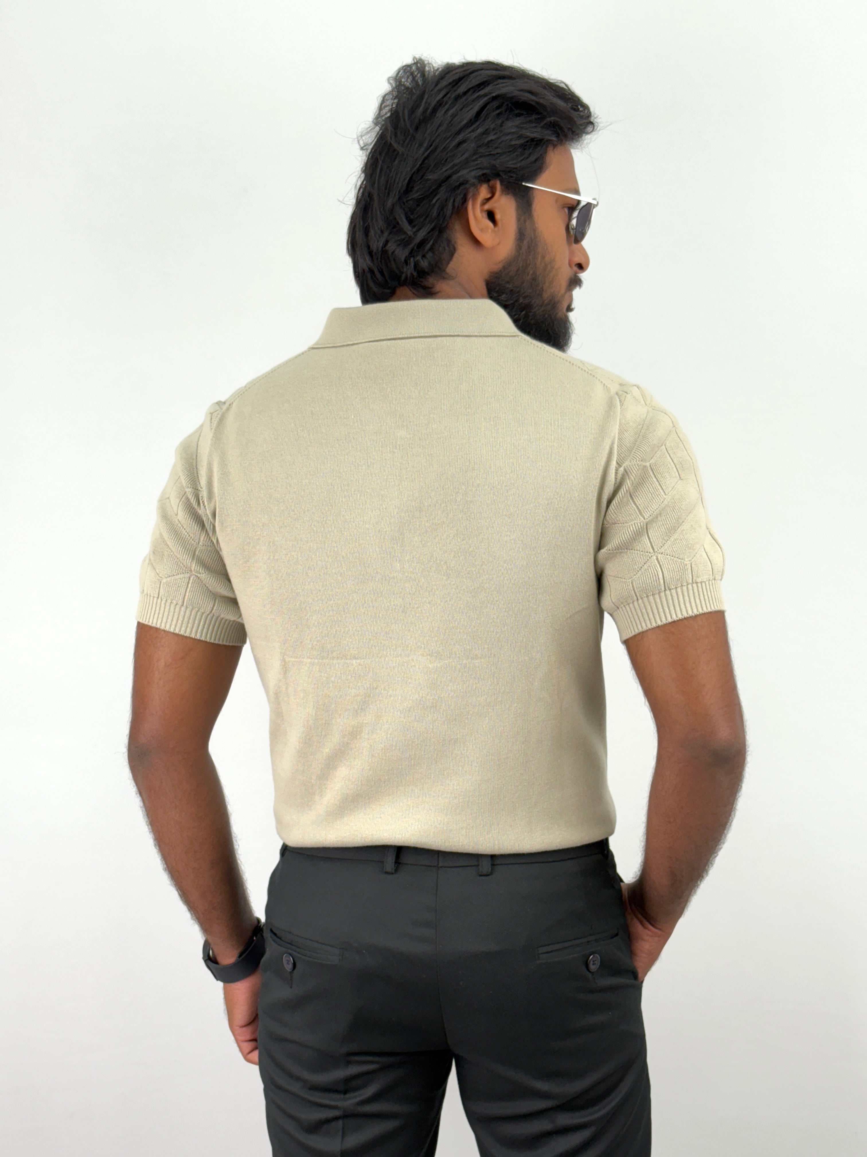 Beige Polo T-shirts