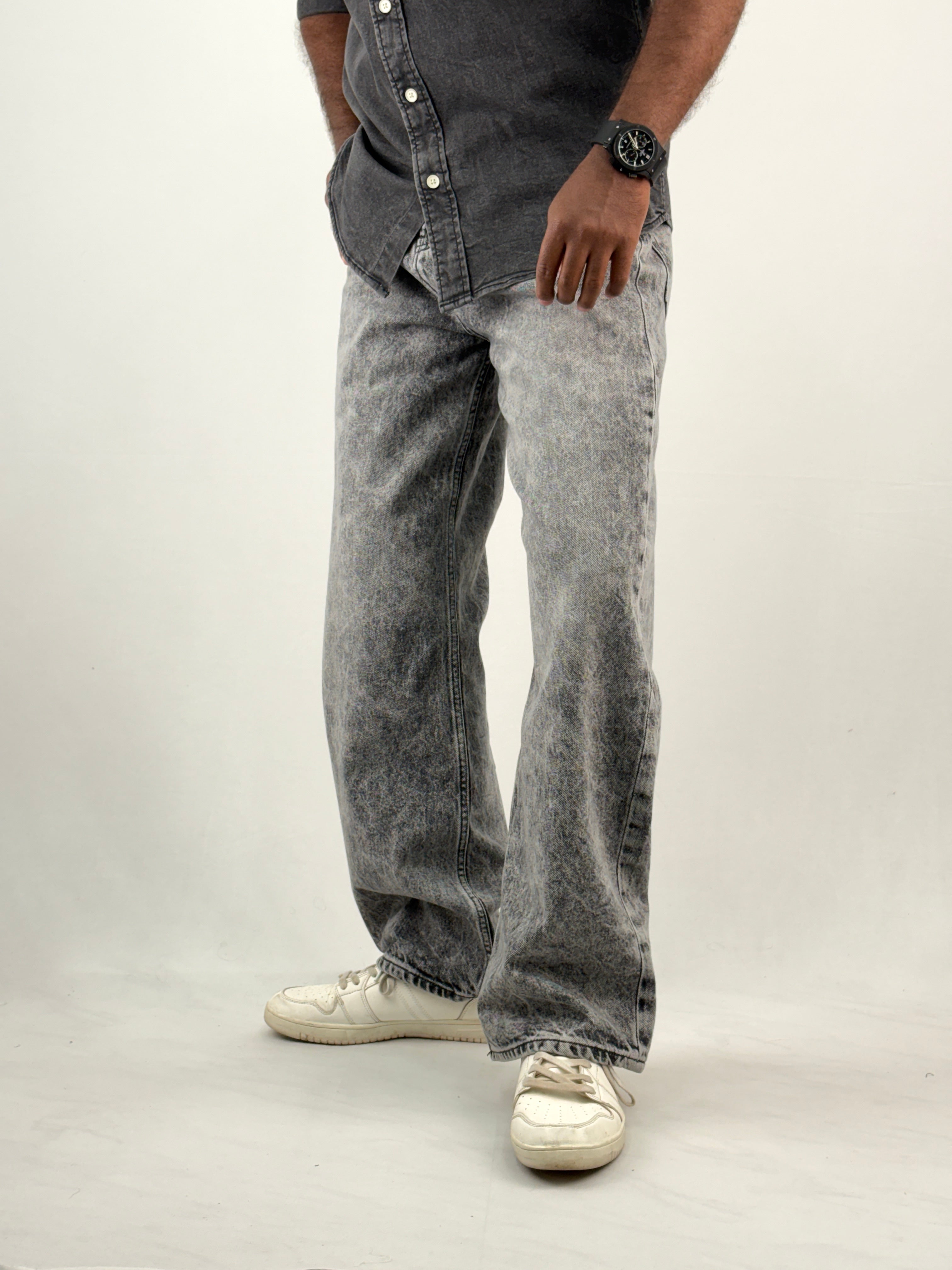 Grey Baggy Jean