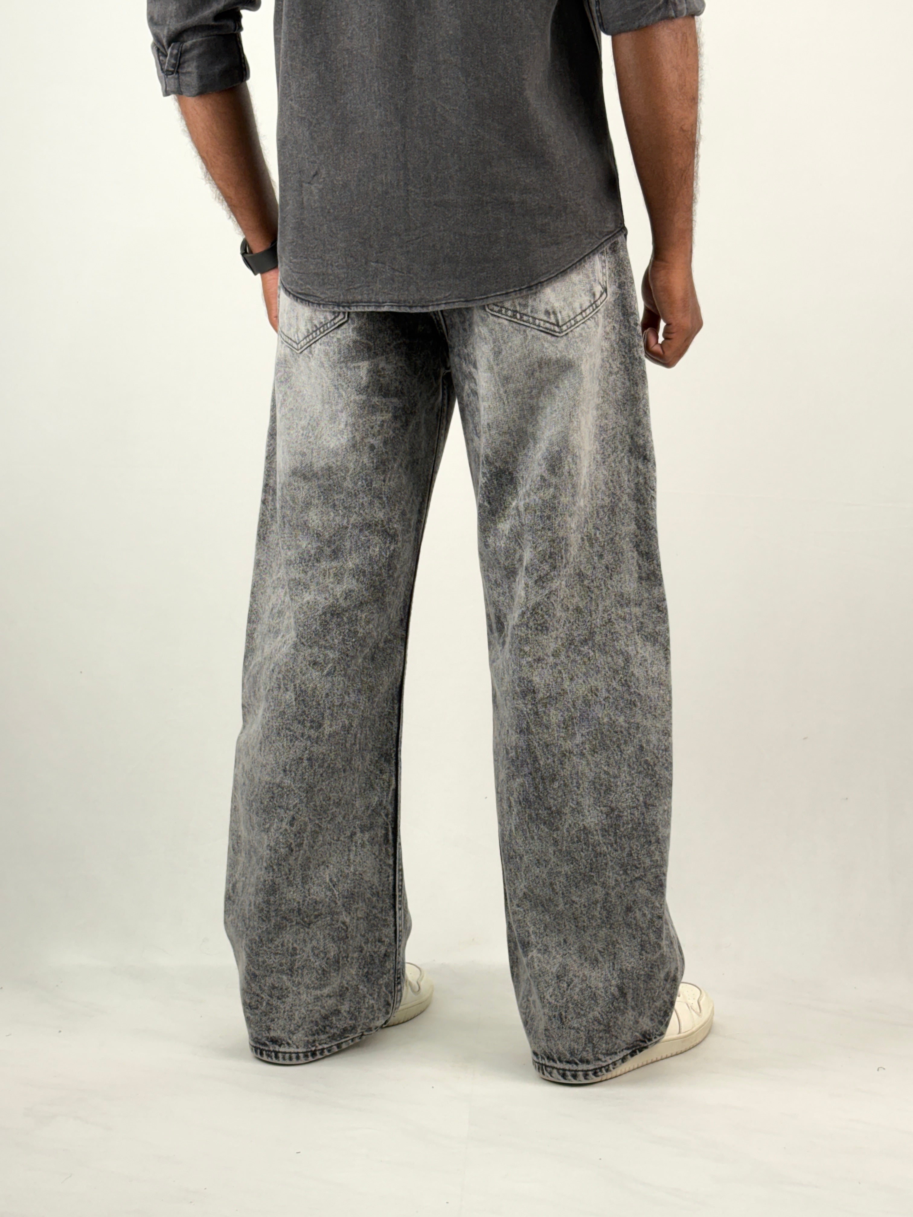 Grey Baggy Jean