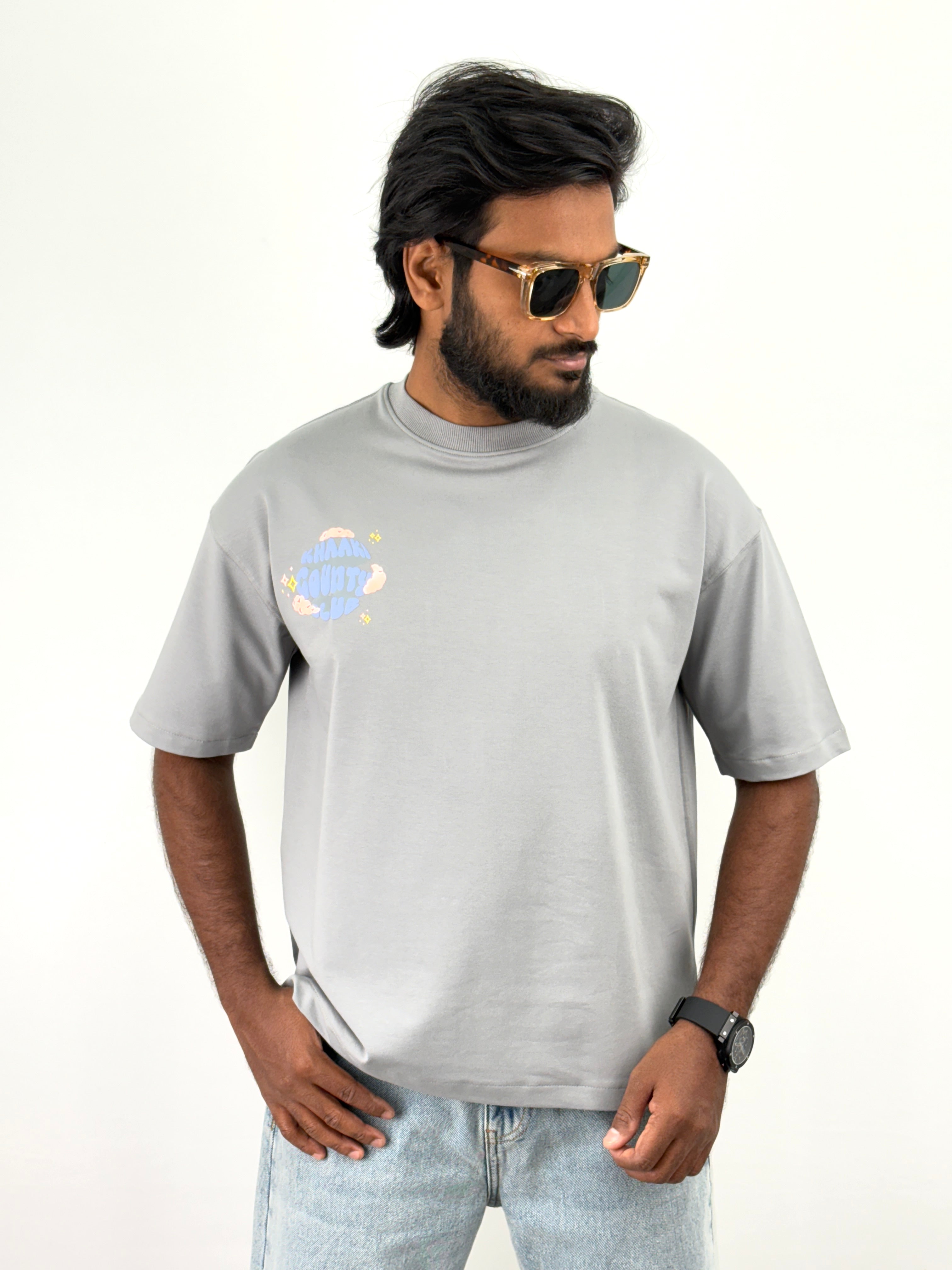 Grey Oversized T-Shirt