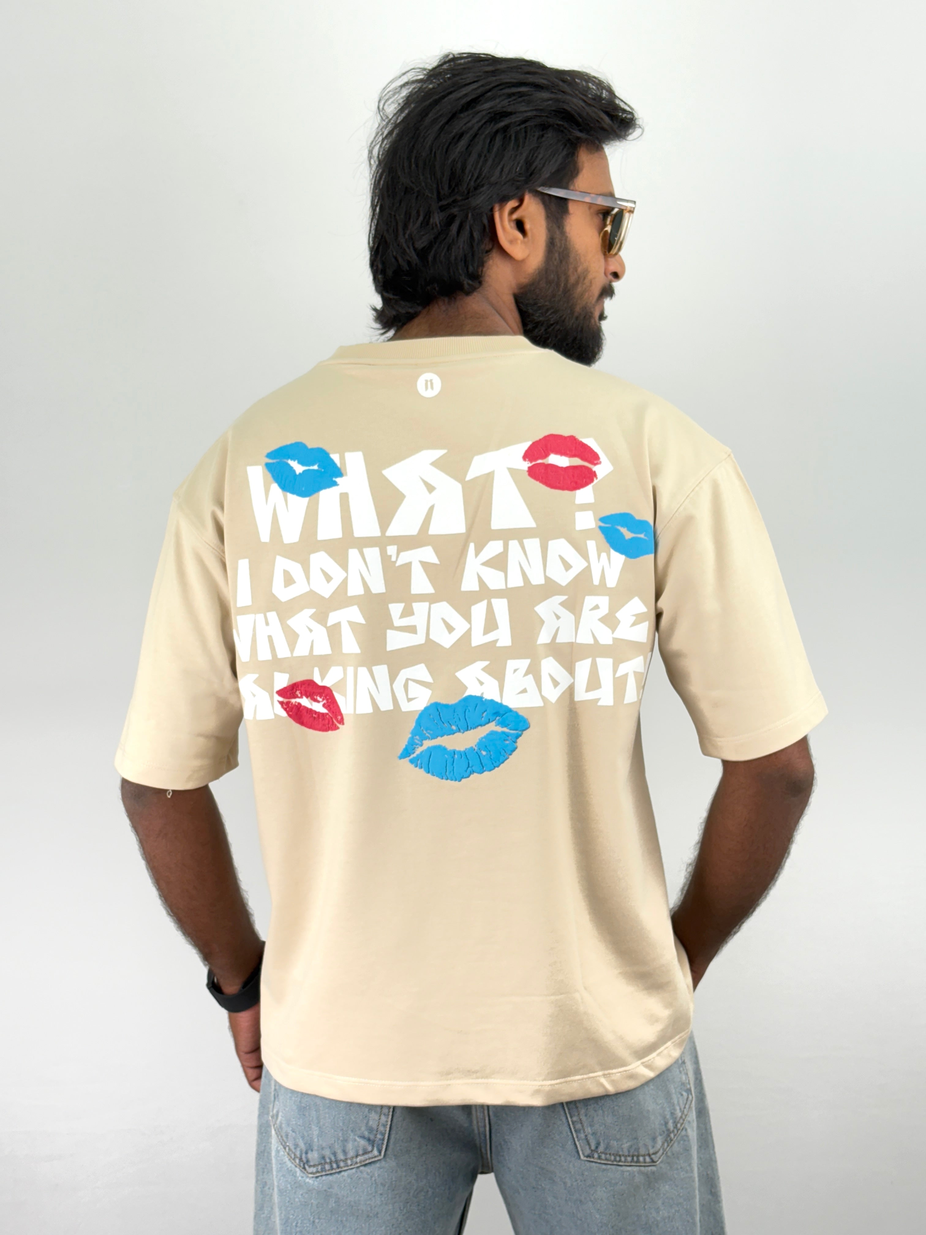 Beige Oversized T-Shirt