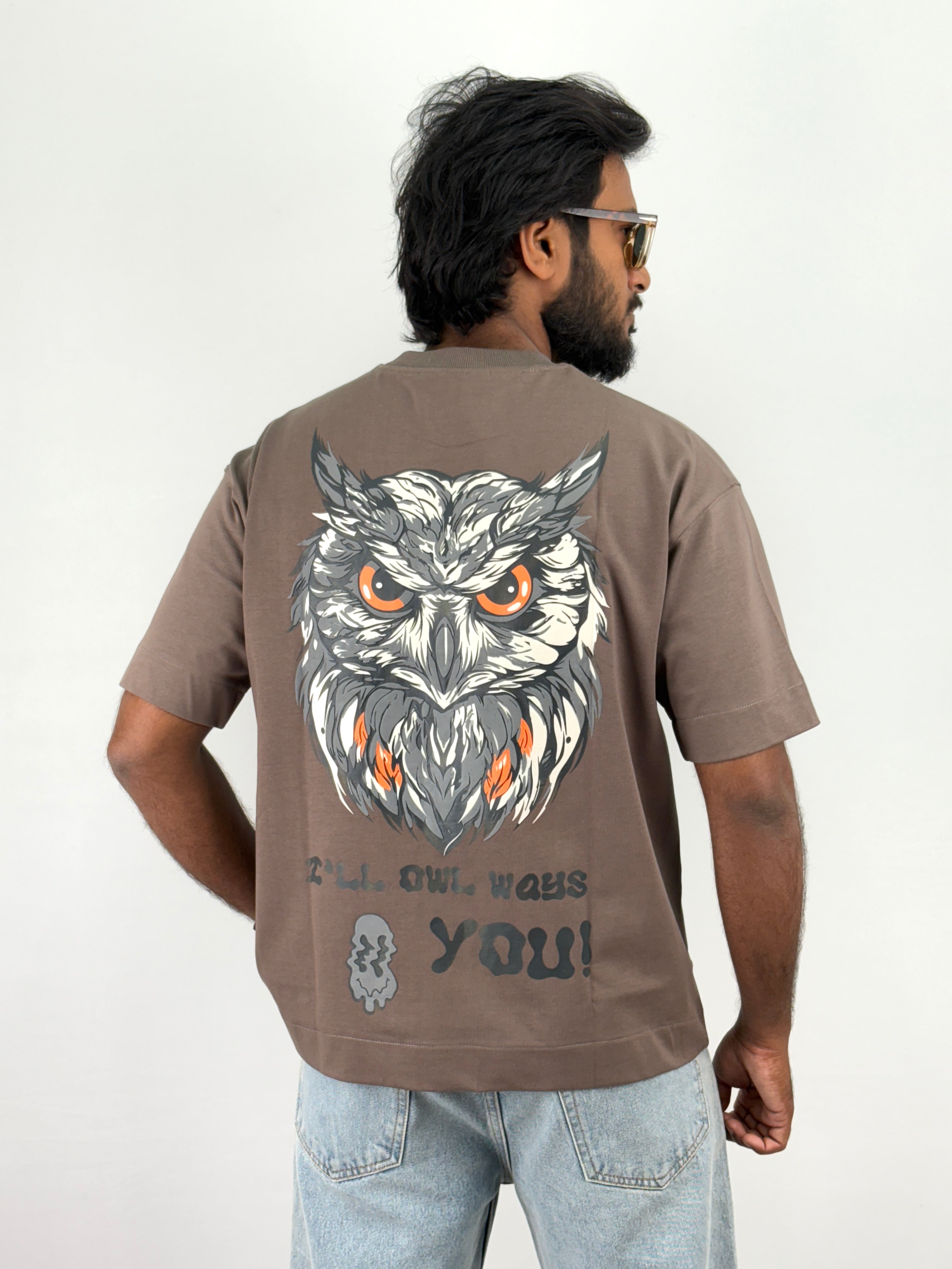 Dark Grey Oversized T-Shirt