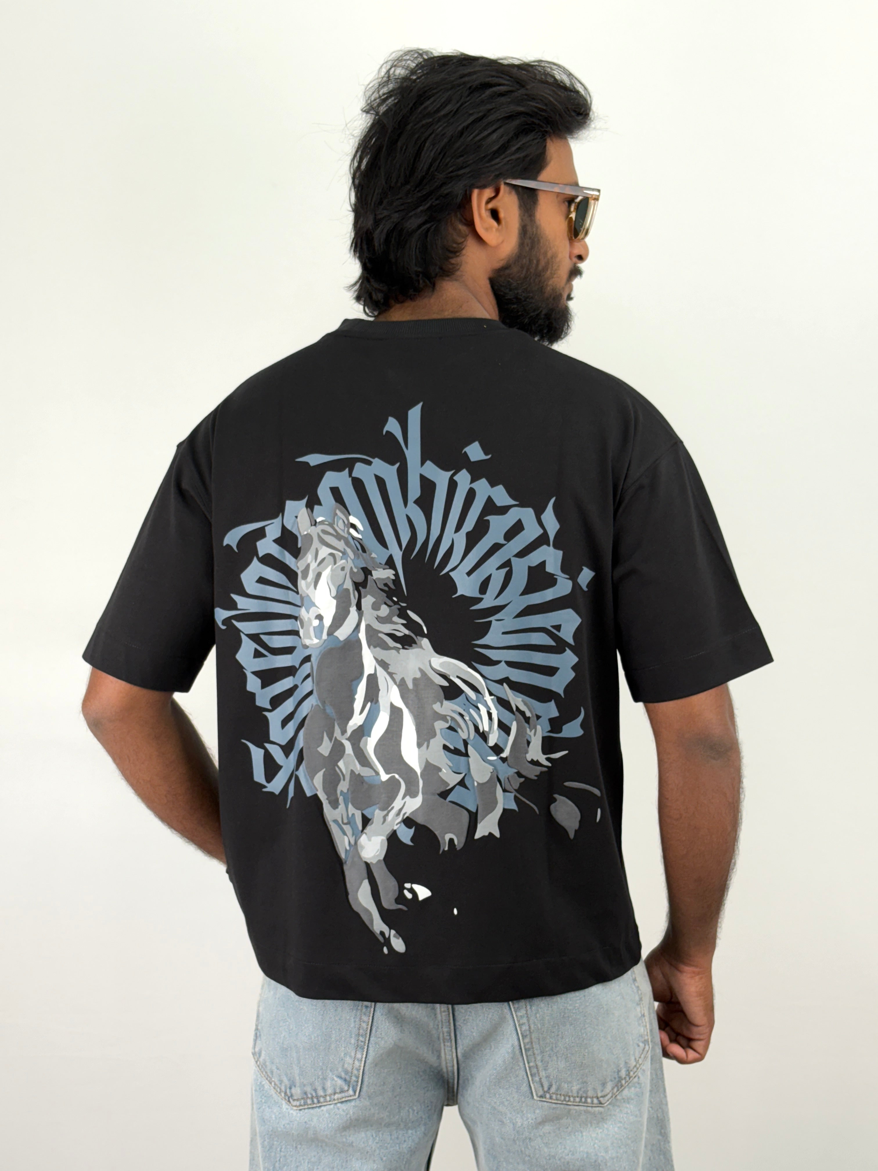 Black Oversized T-Shirt