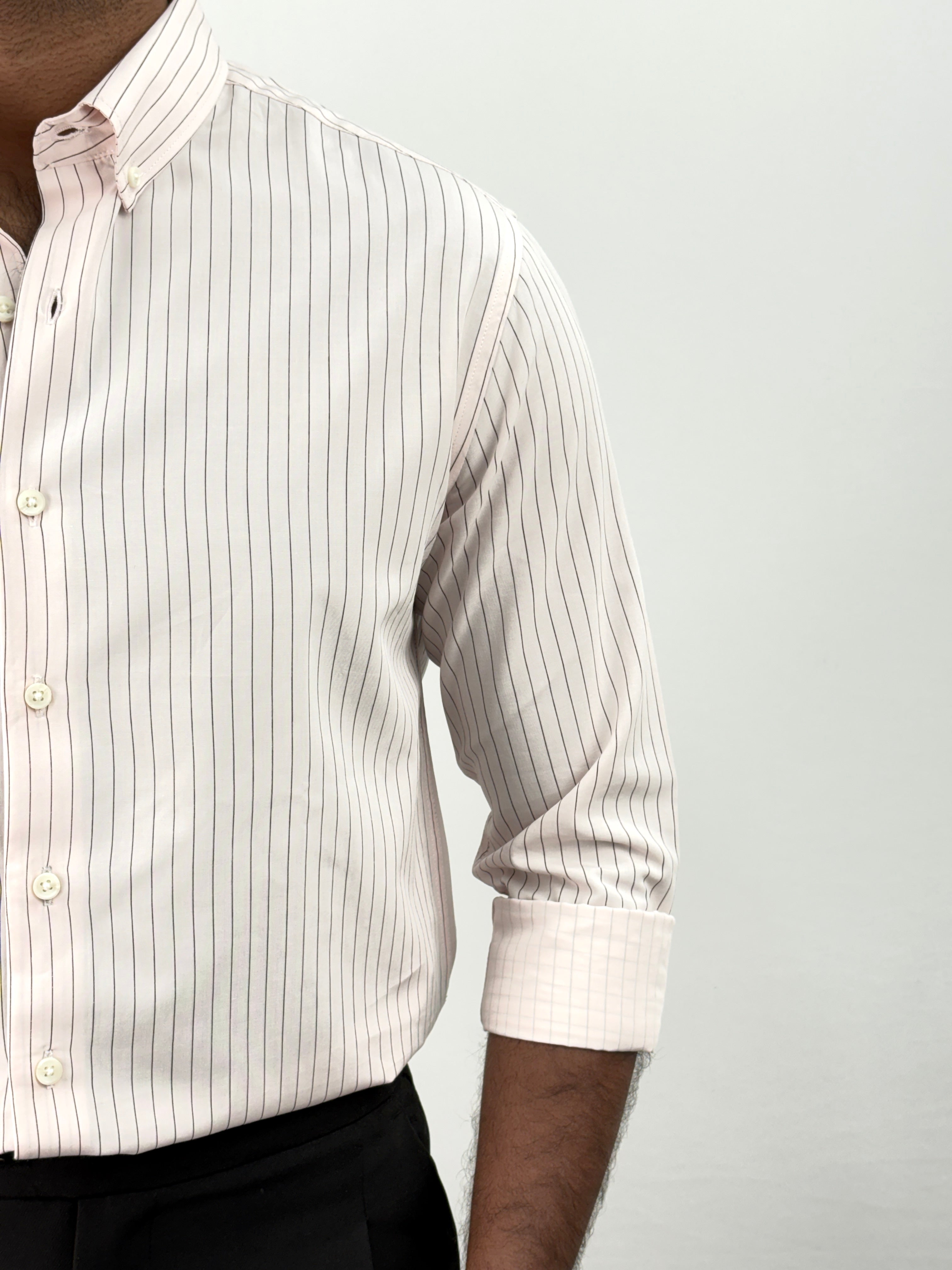 Peach 1 IMP Stripe Shirt