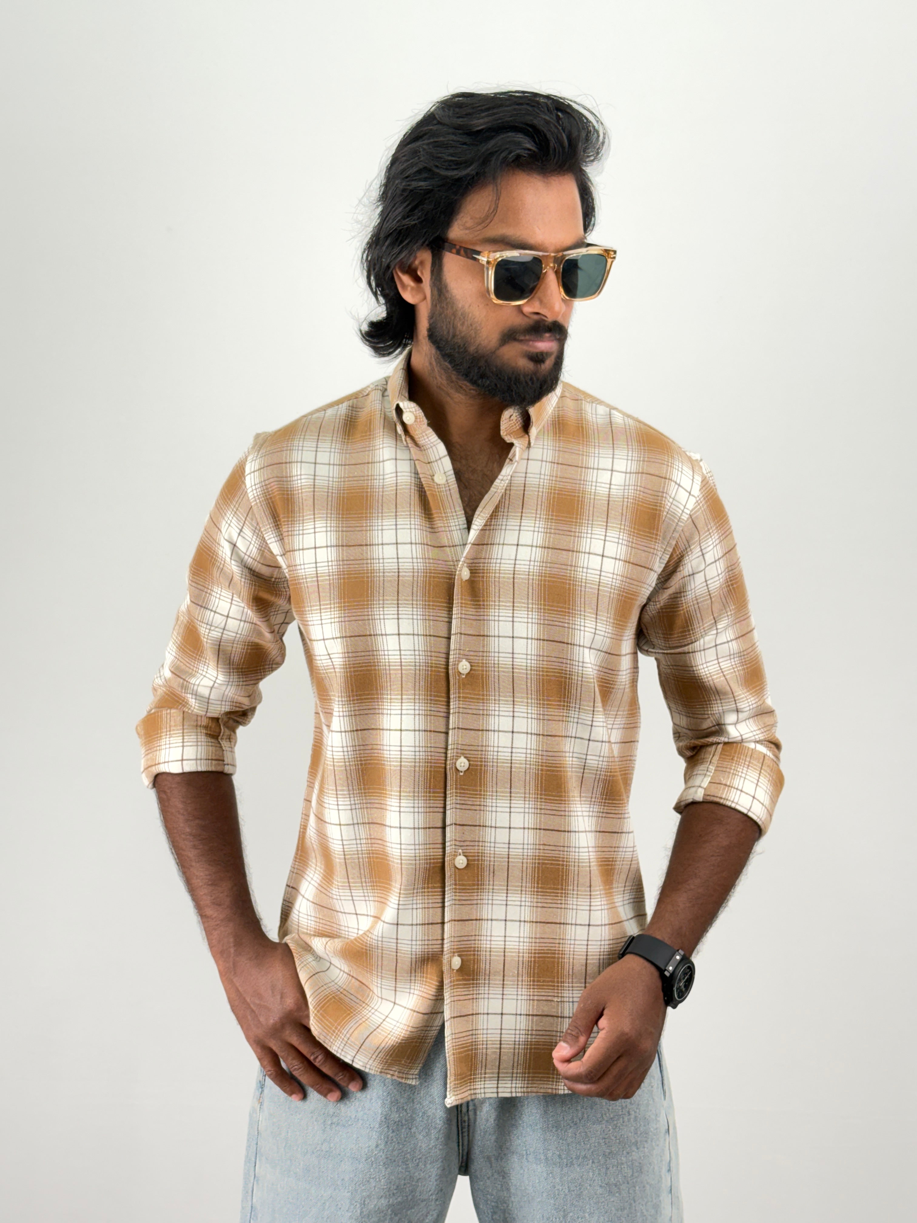 Sandal Flannel Shirt