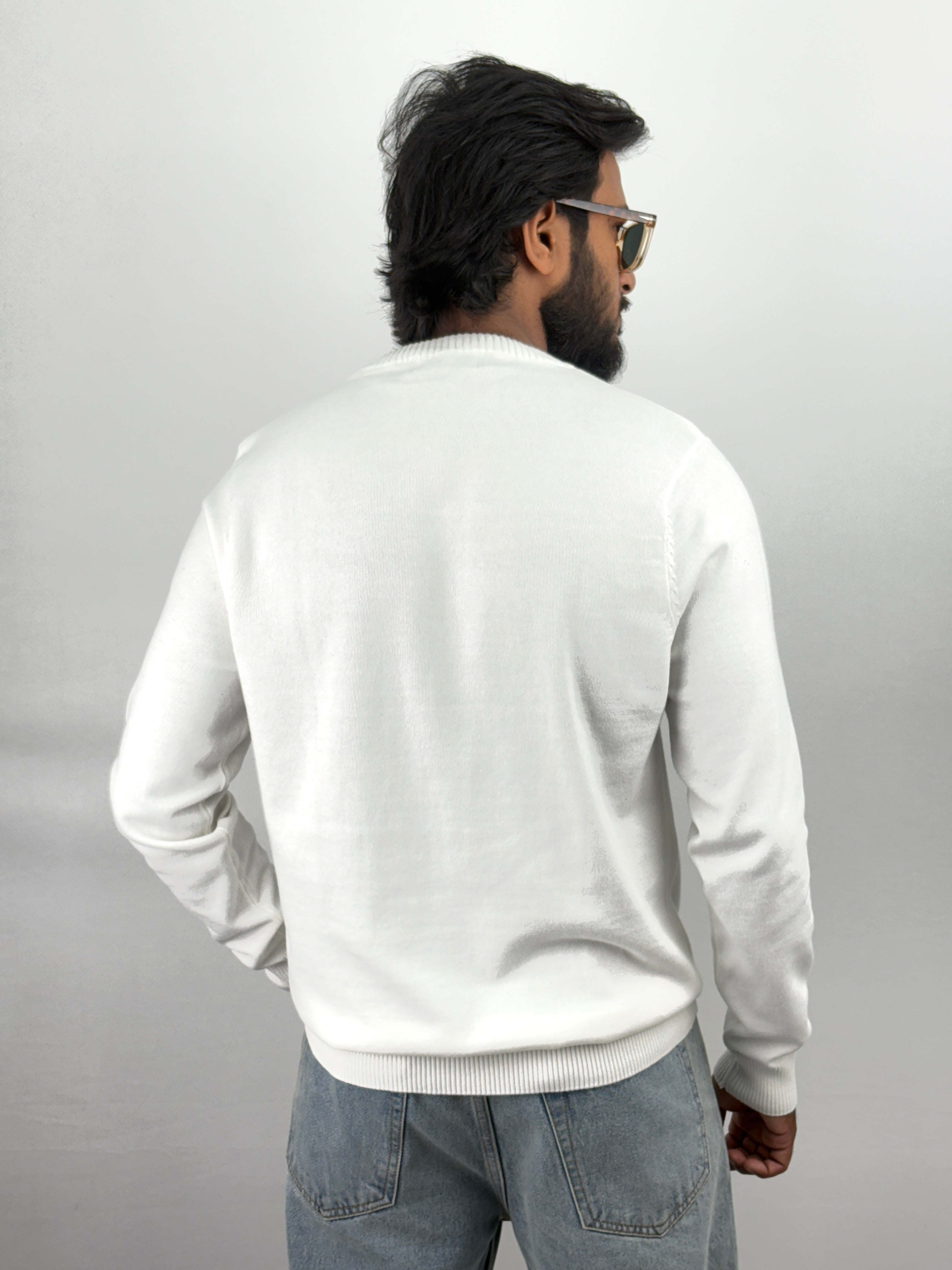 White Sweatshirts