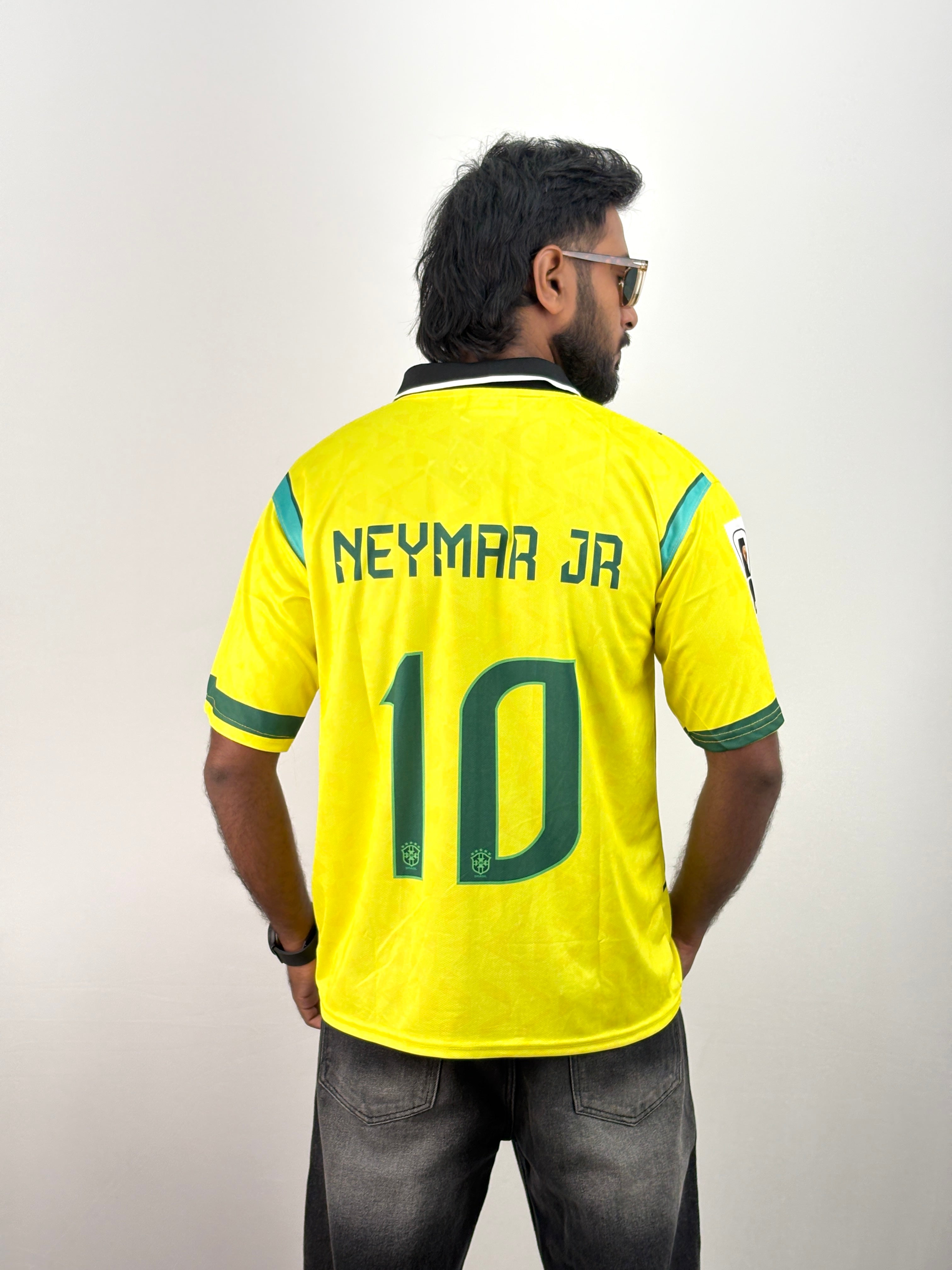 Neymar Collared Football Jersey