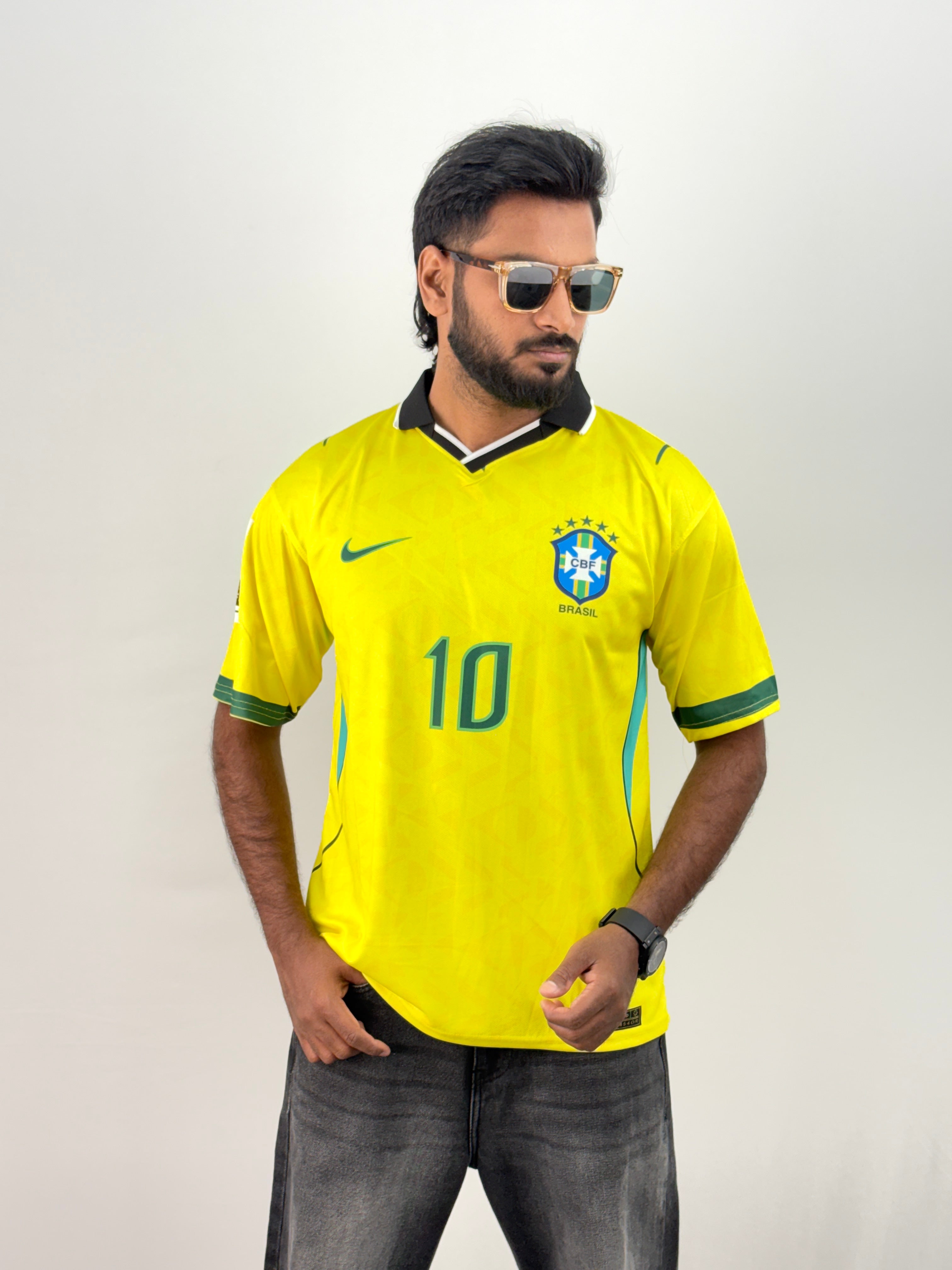 Neymar Collared Football Jersey