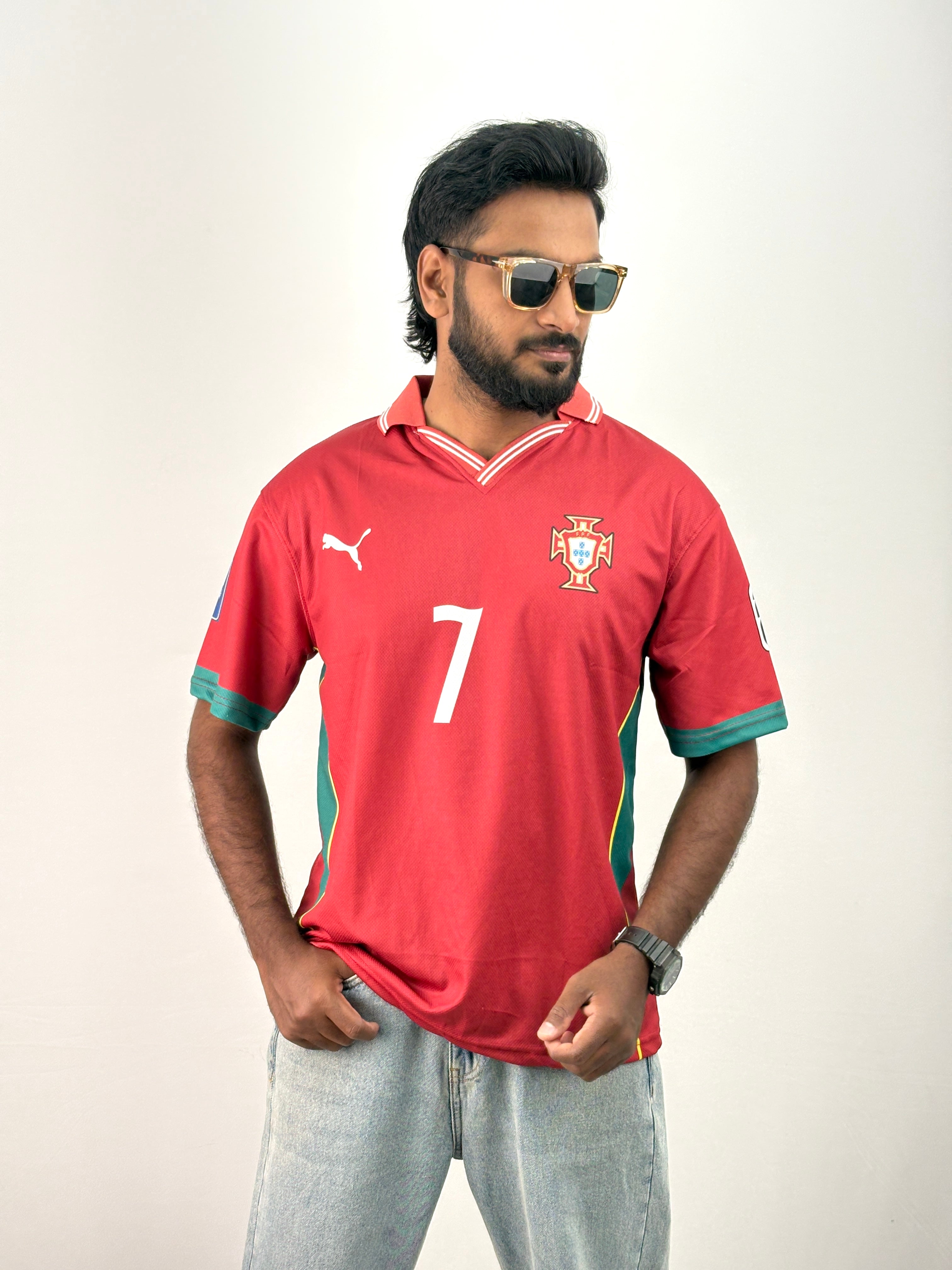Portugal Collared Football Jersey