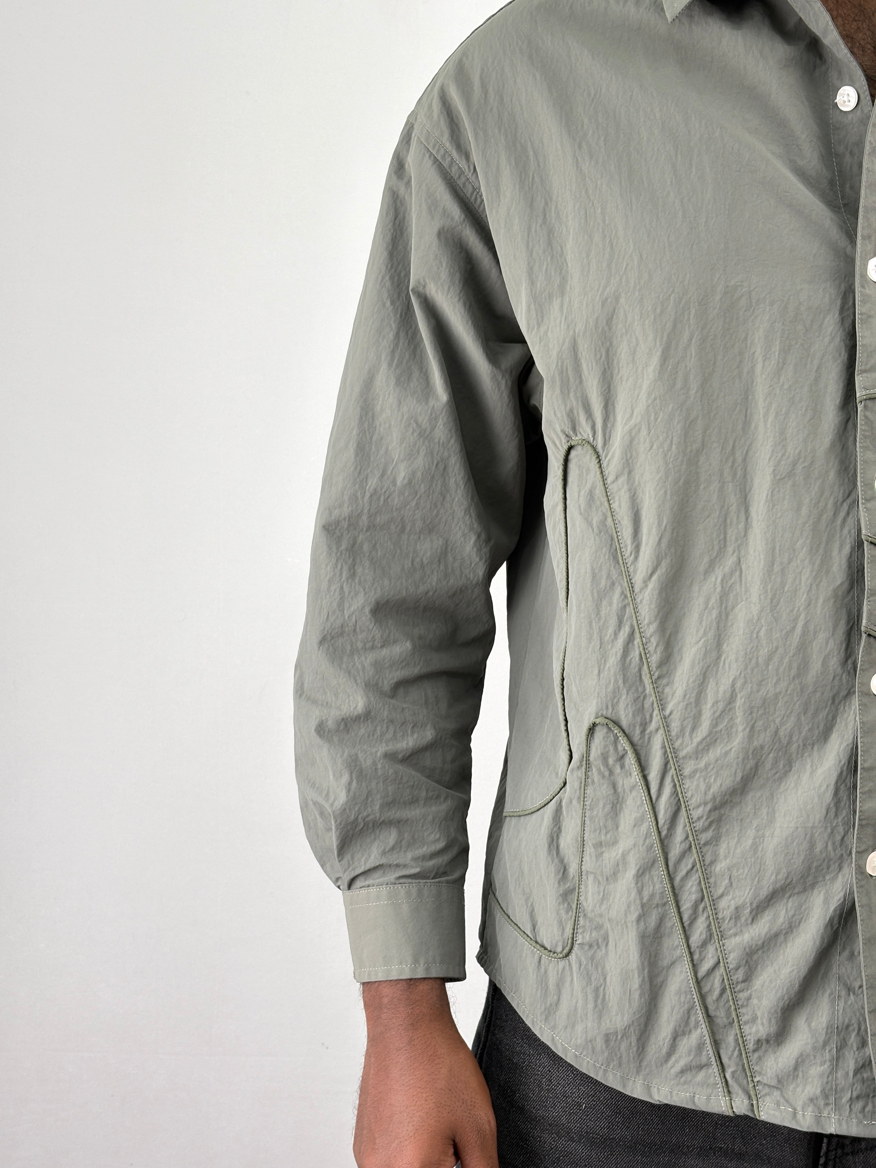 Grey Oversized Shirt